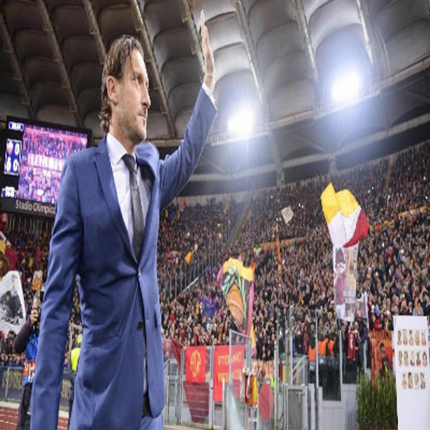 Il lungo addio di Totti minuto per minuto