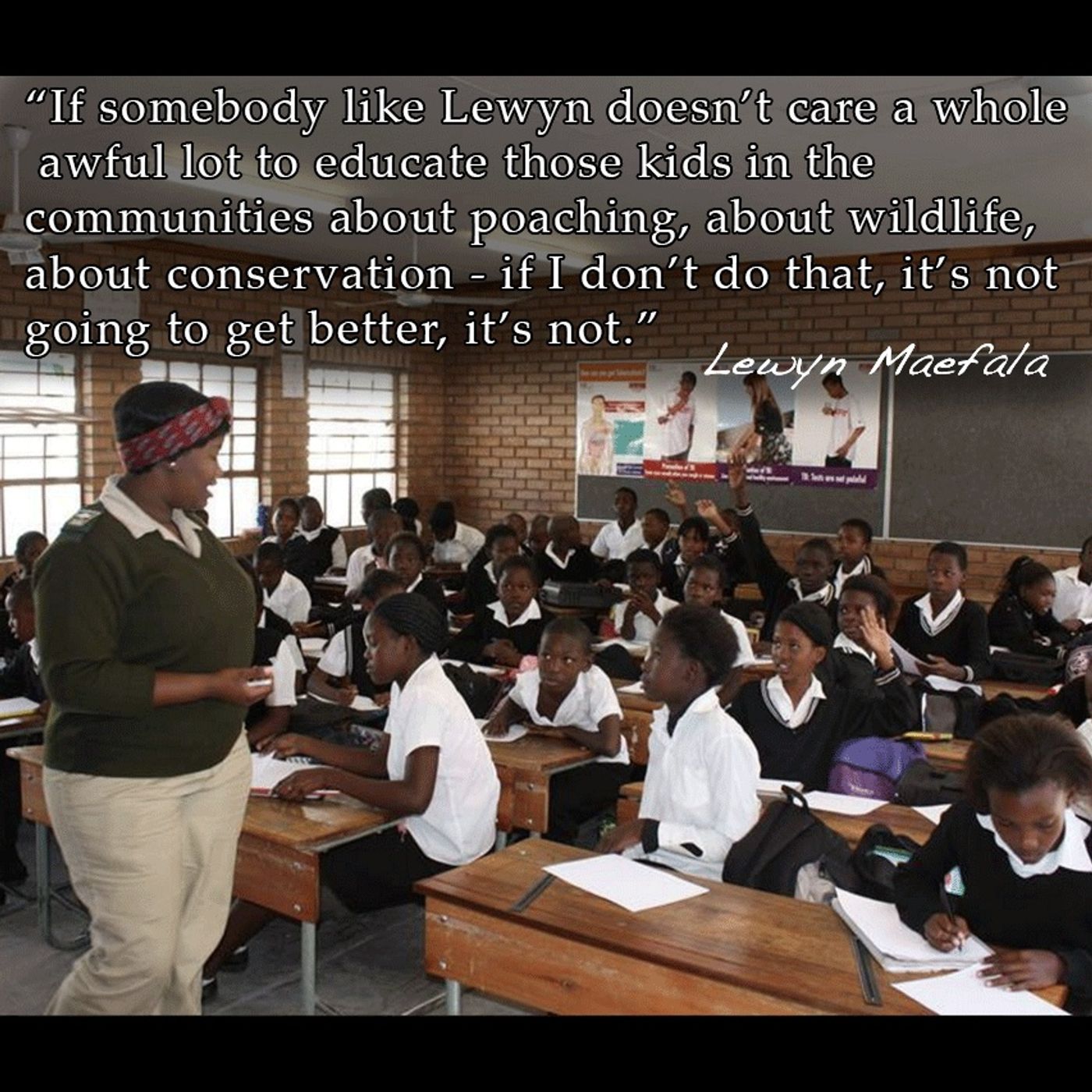 Lewyn Maefala - Black Mamba Anti-Poaching Unit