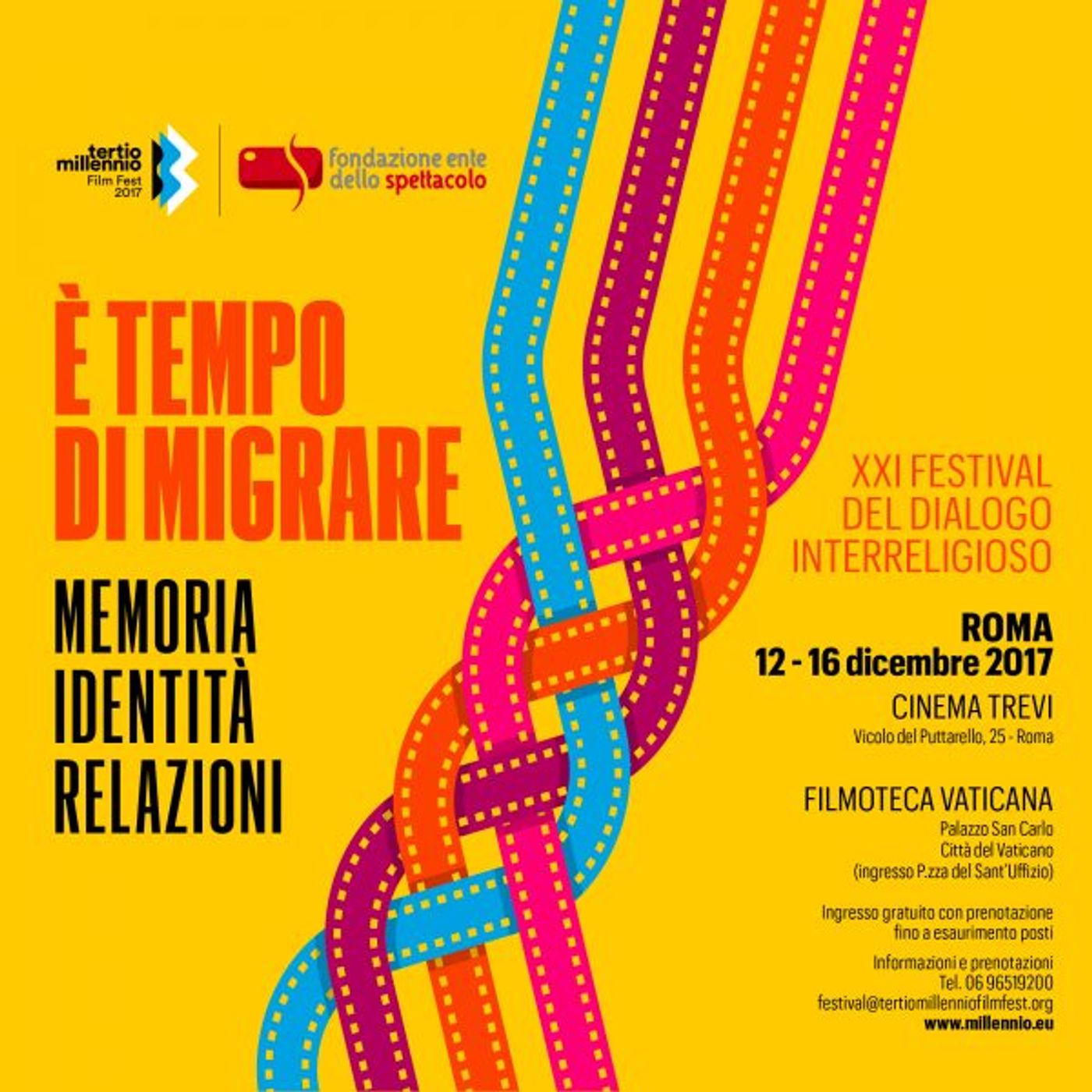 È partito il Tertio Millennio Film Festival