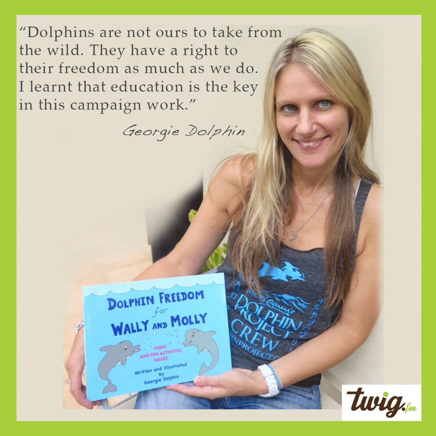 Georgie Dolphin - Saving Dolphins With A Children’s Book