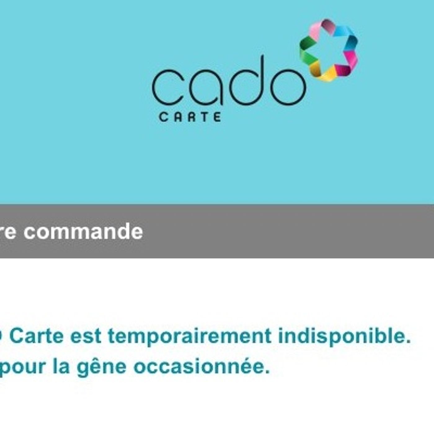 Cado Carte c'est pas un cadeau