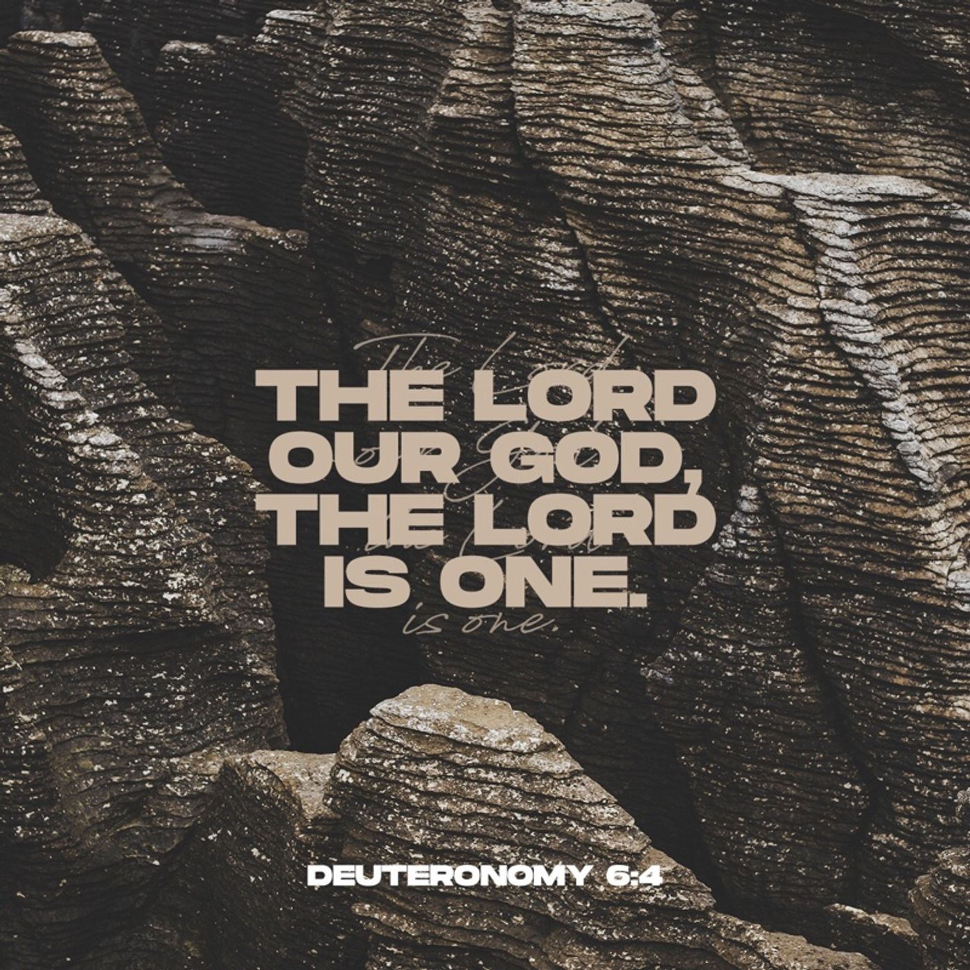 Deuteronomy 6:4 - October 8, 2019