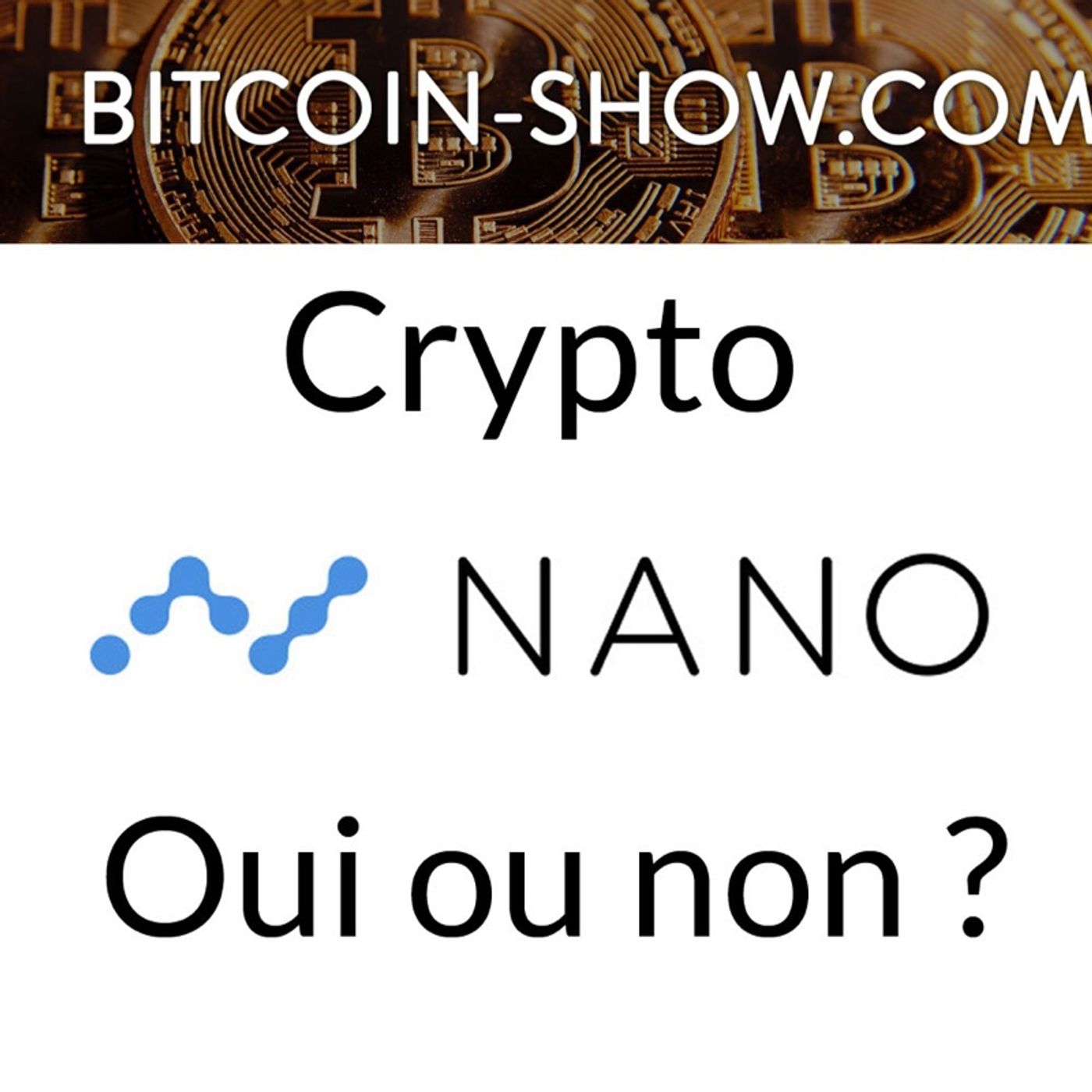 NANO : bonne ou mauvaise crypto ? Bitcoin show 15