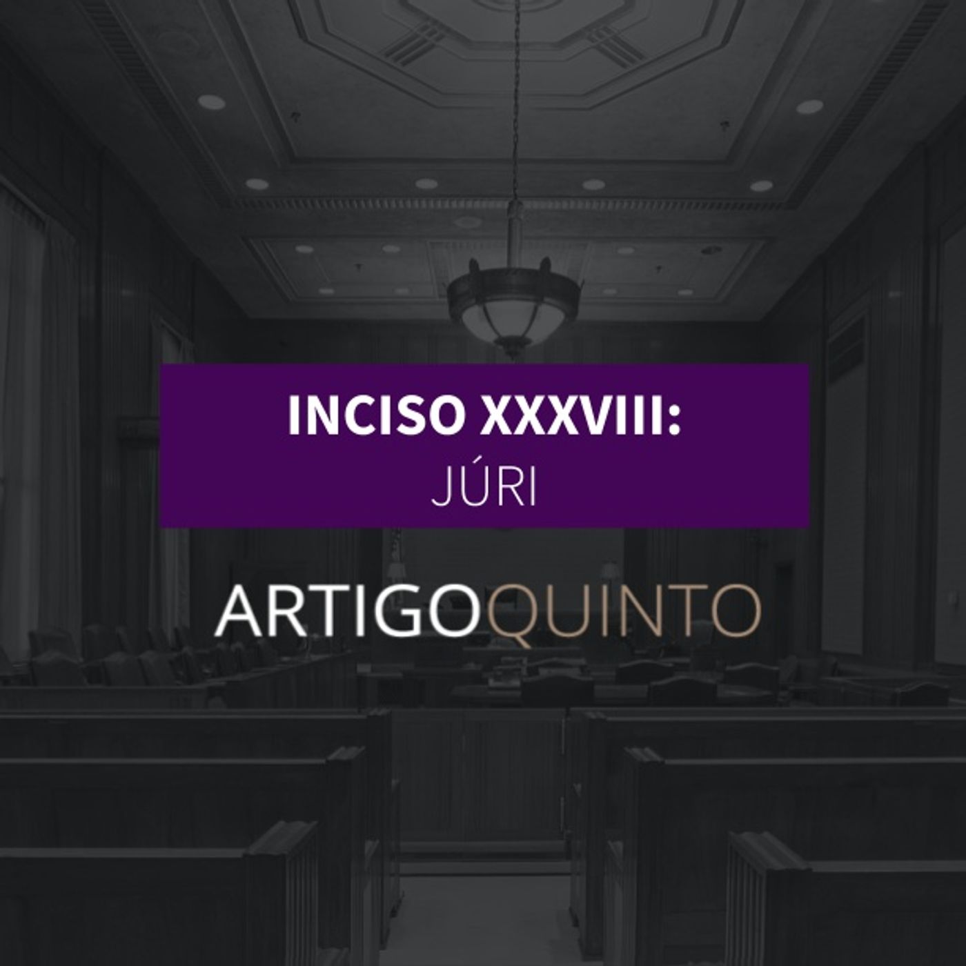 Inciso XXXVIII: Júri - Artigo 5º