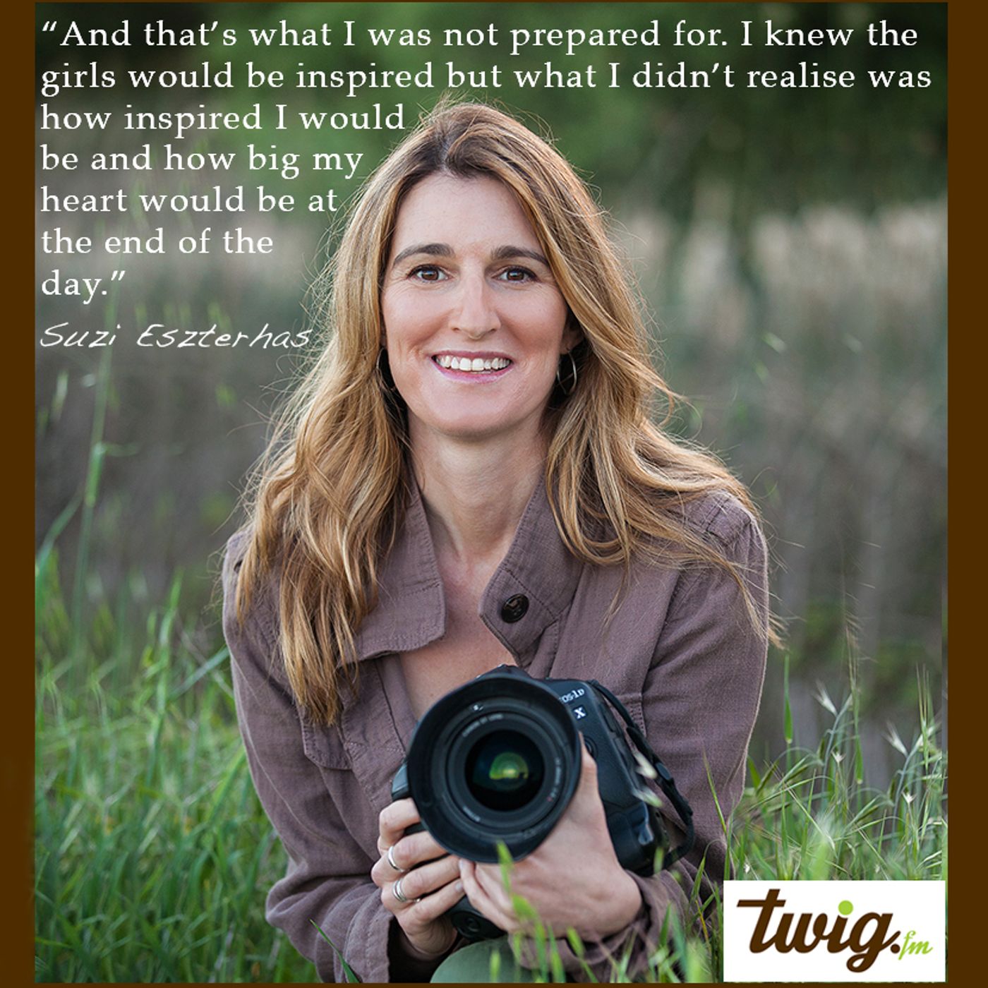 Wildlife Photographer Suzi Eszterhas - Girls Who Click