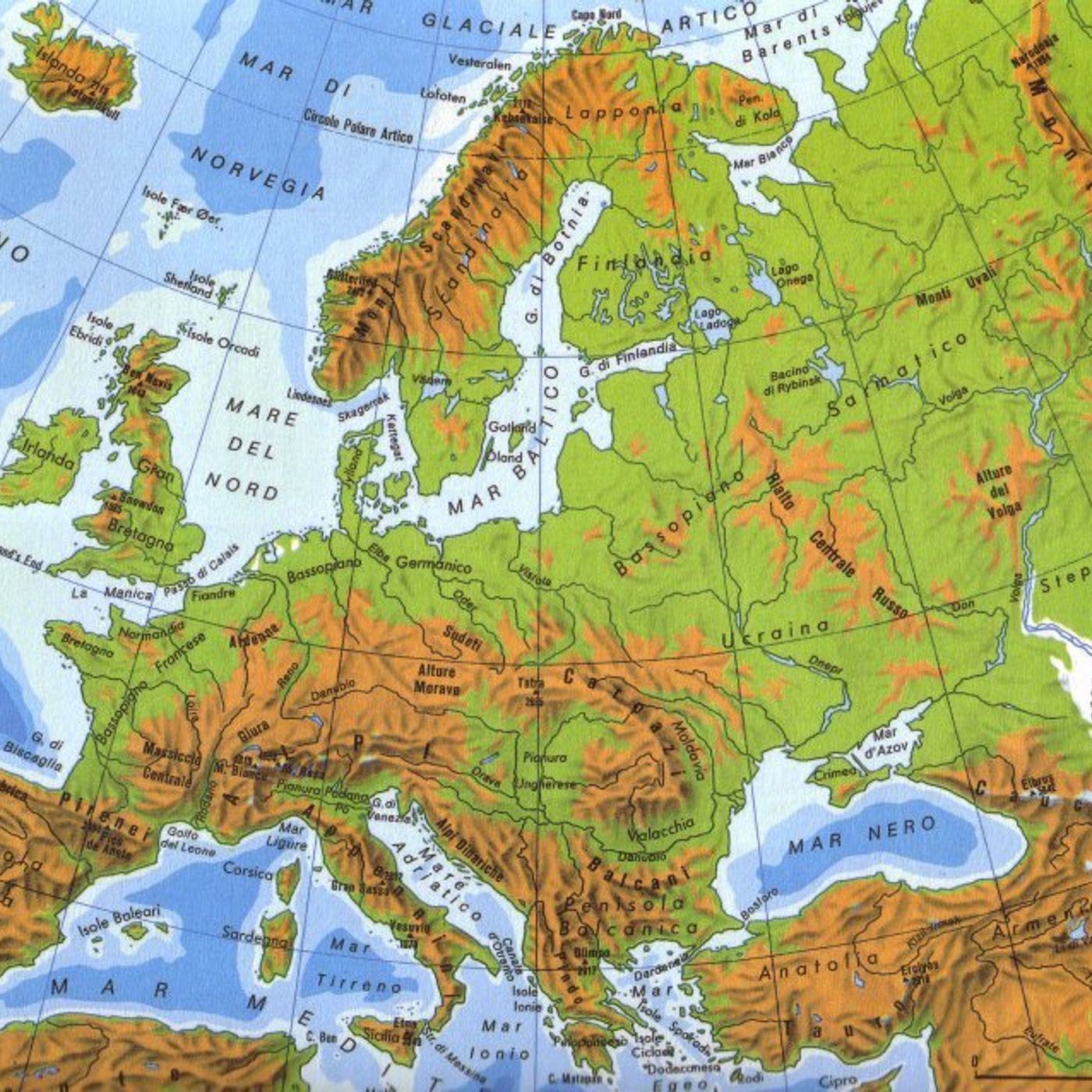 Le carte geografiche