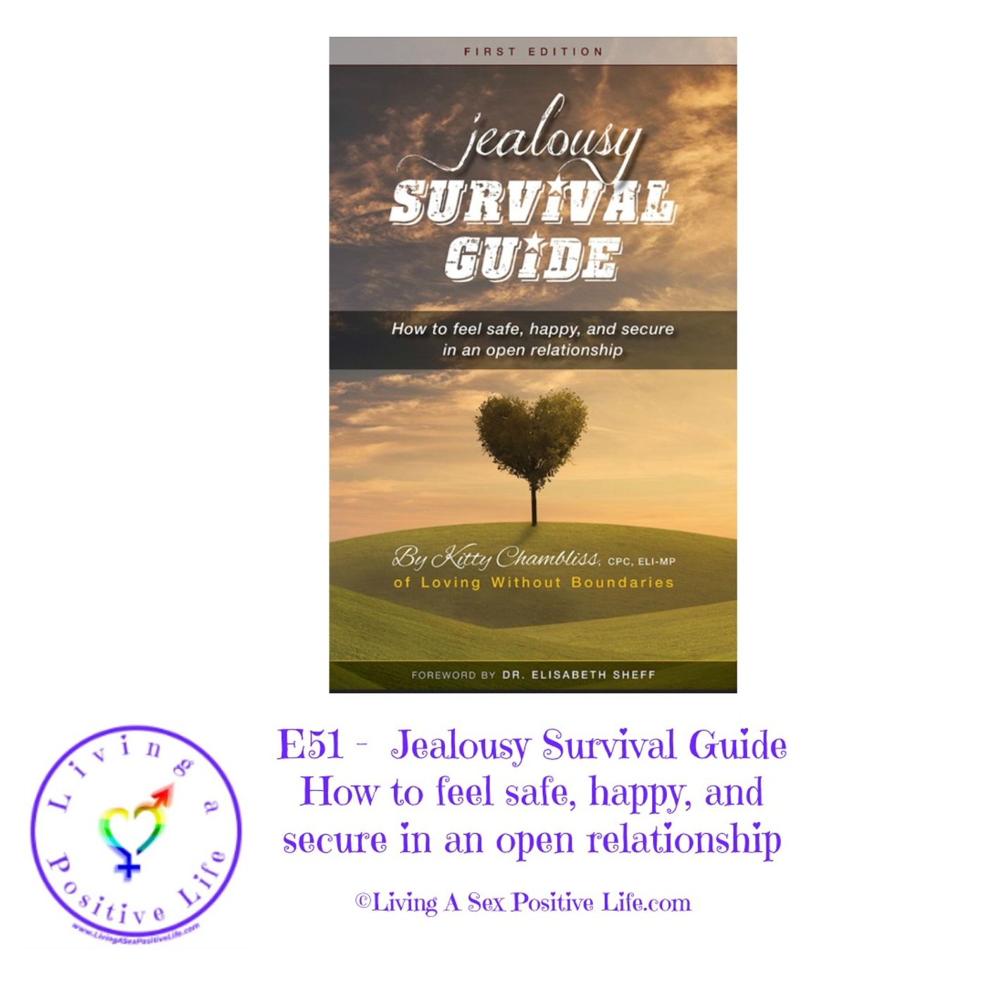 Sex Positive Me - E51 -  Jealousy Survival Guide: How to feel safe, happy, and secure in an open relationship