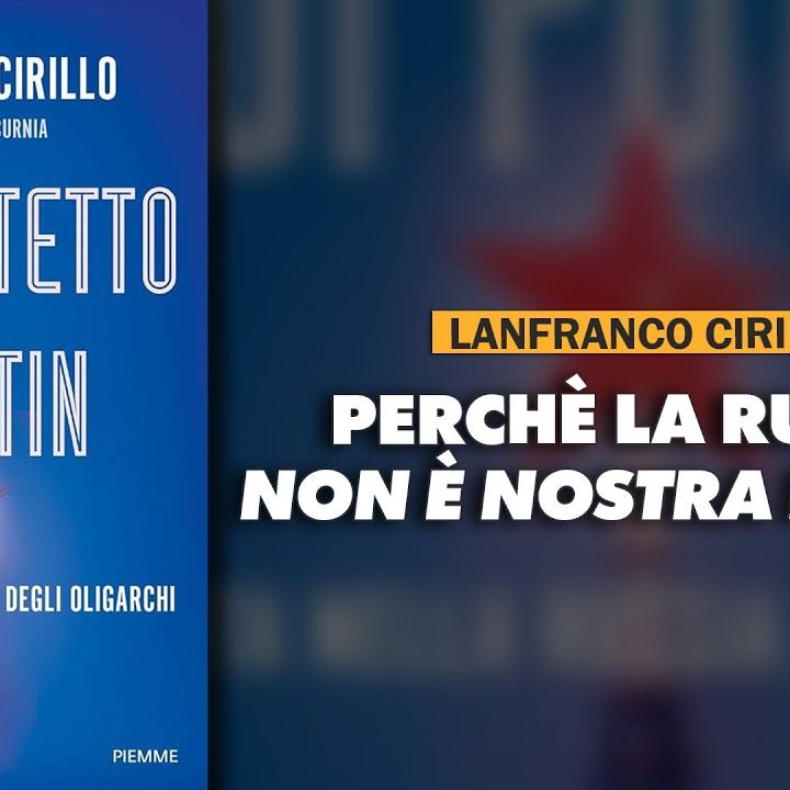 Esce Oggi Il Libro Di Lanfranco Cirillo L Architetto Di Putin