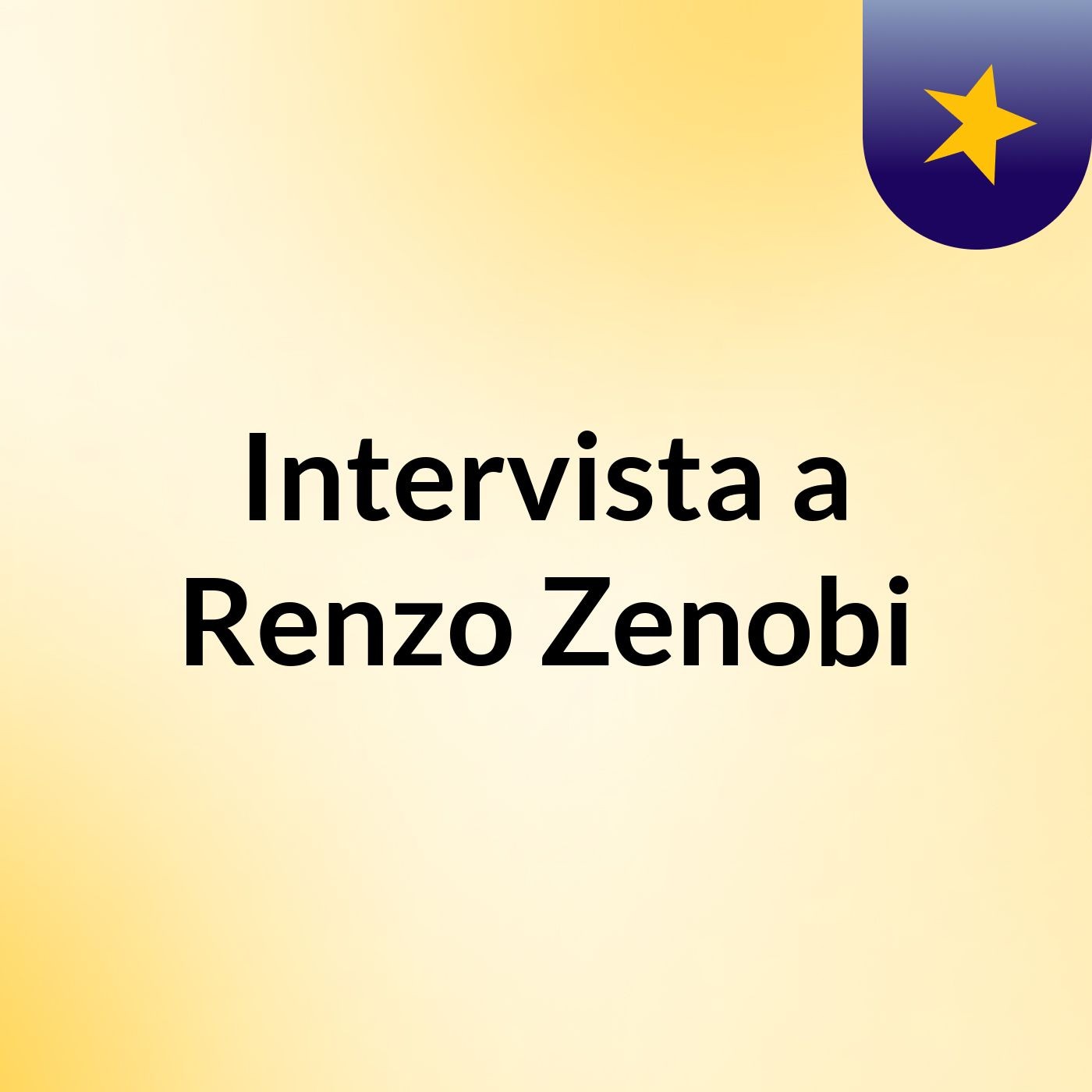 Intervista a Renzo Zenobi