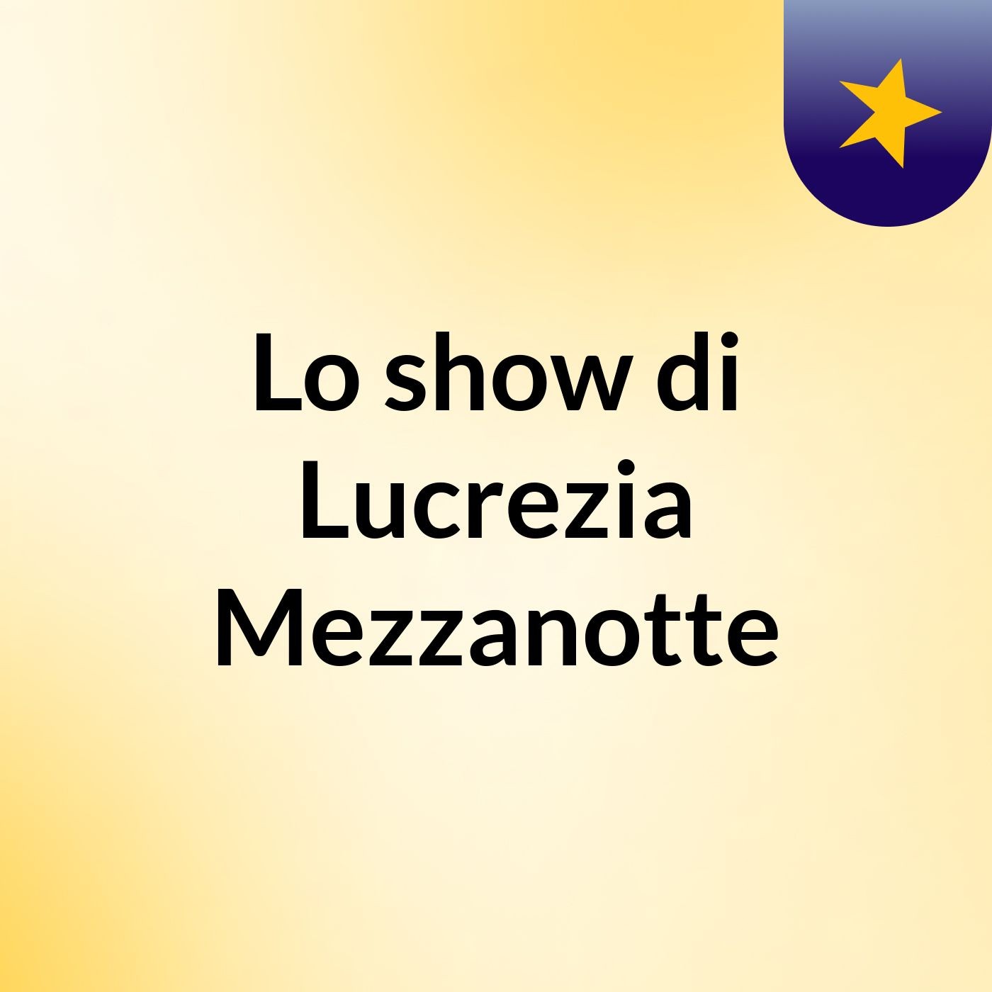 Lo show di Lucrezia Mezzanotte