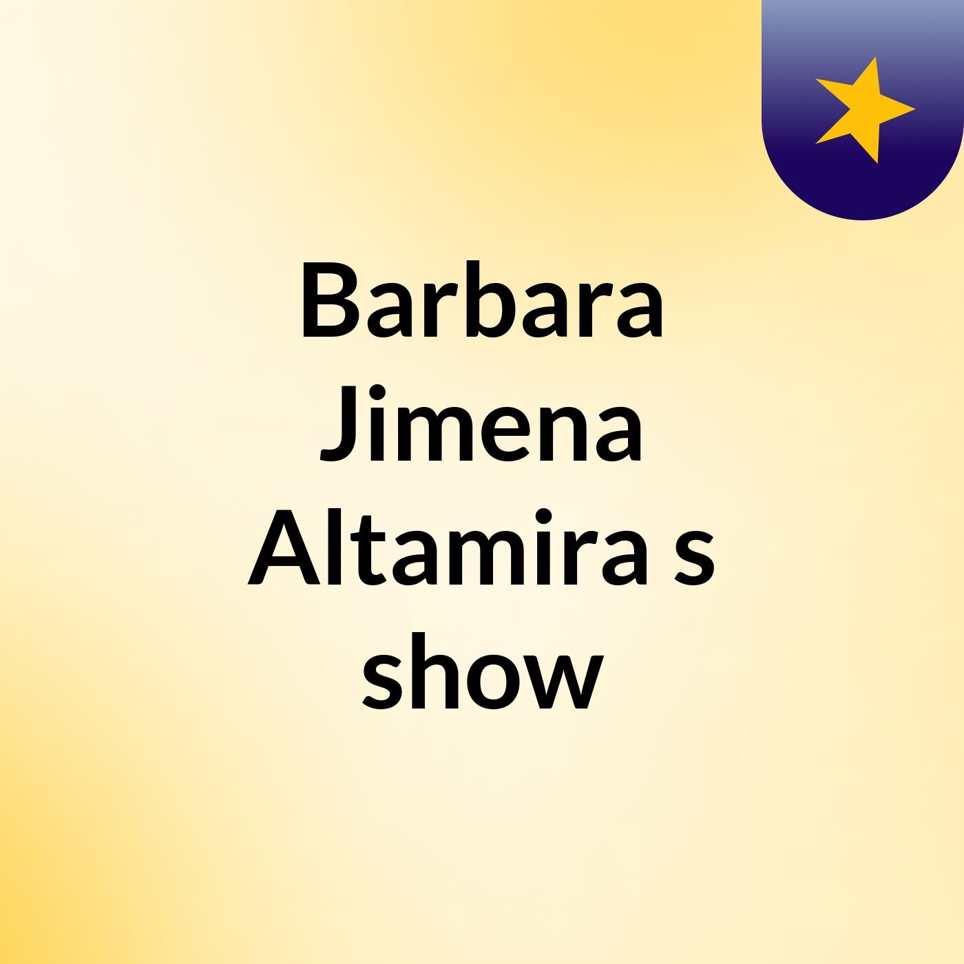 Barbara Jimena Altamira's show