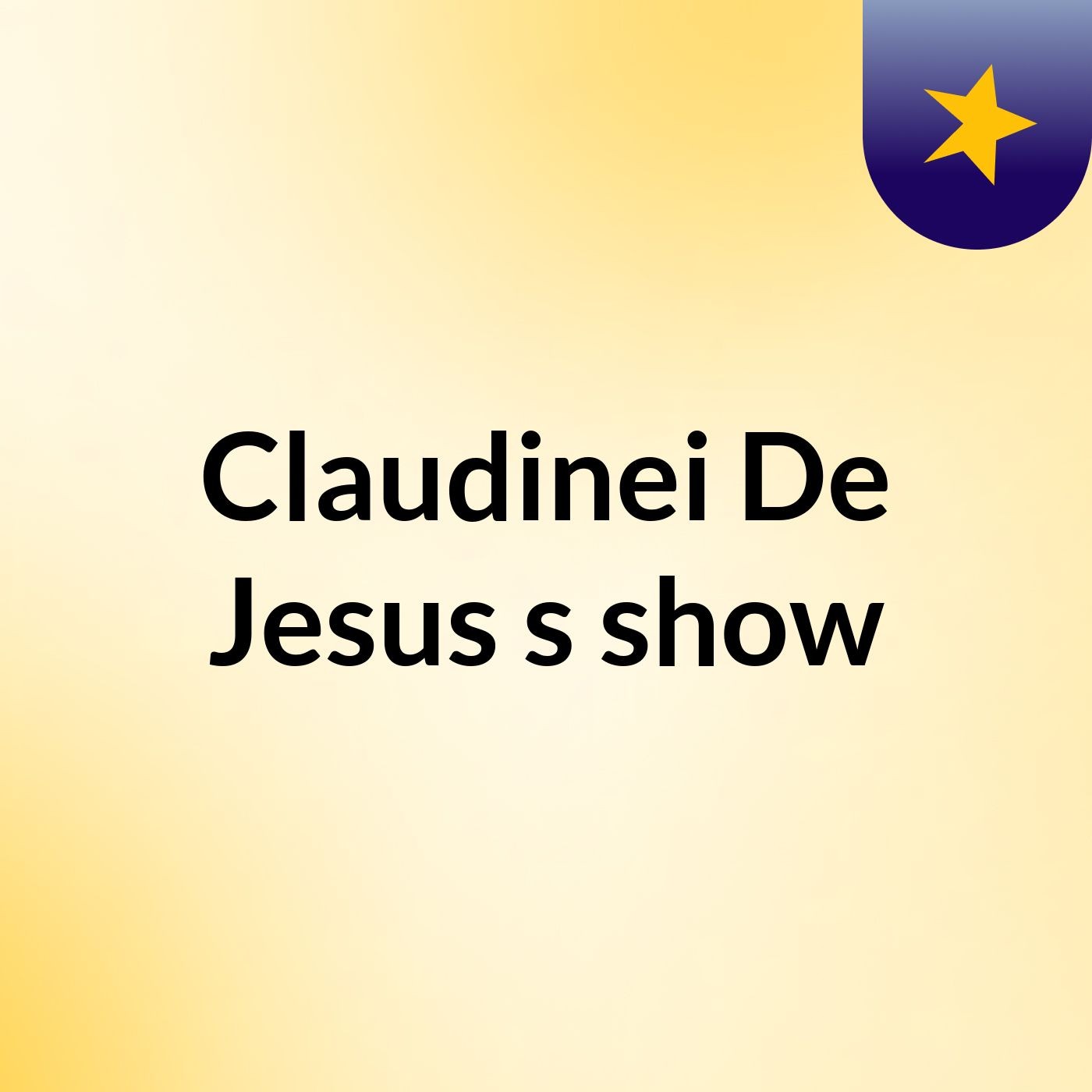 Claudinei De Jesus's show