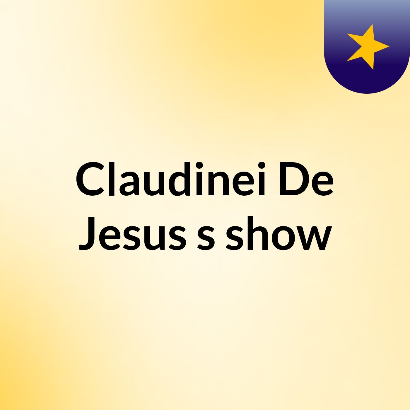 Claudinei De Jesus's show