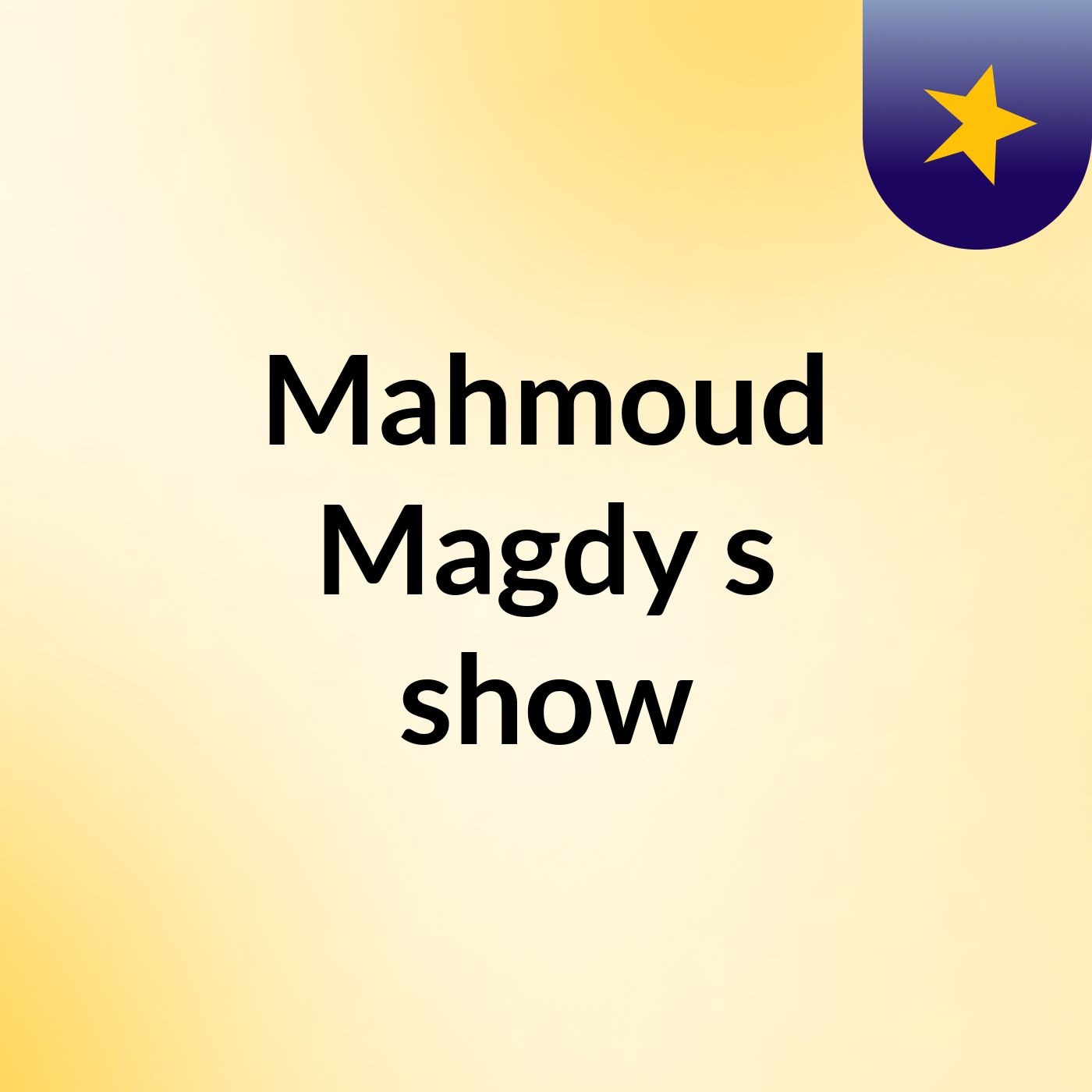 Mahmoud Magdy's show
