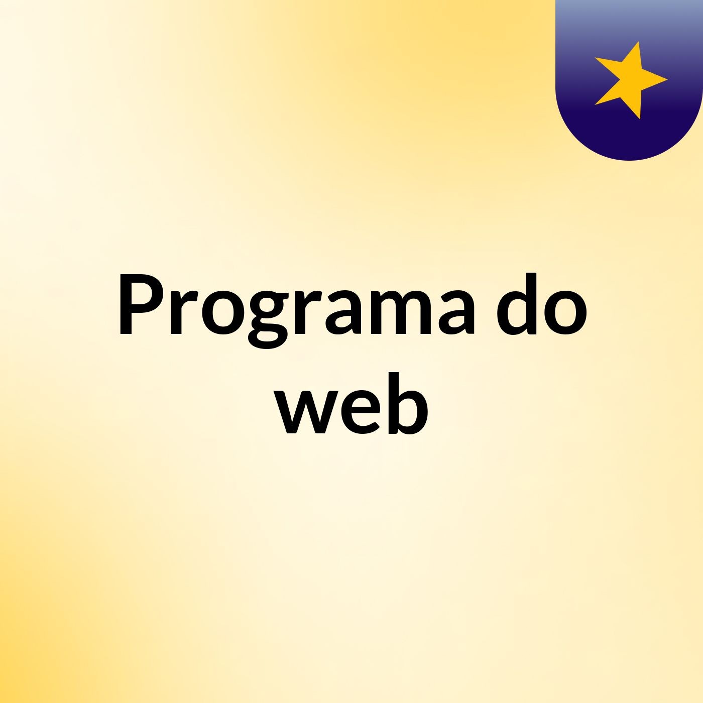 Programa do web