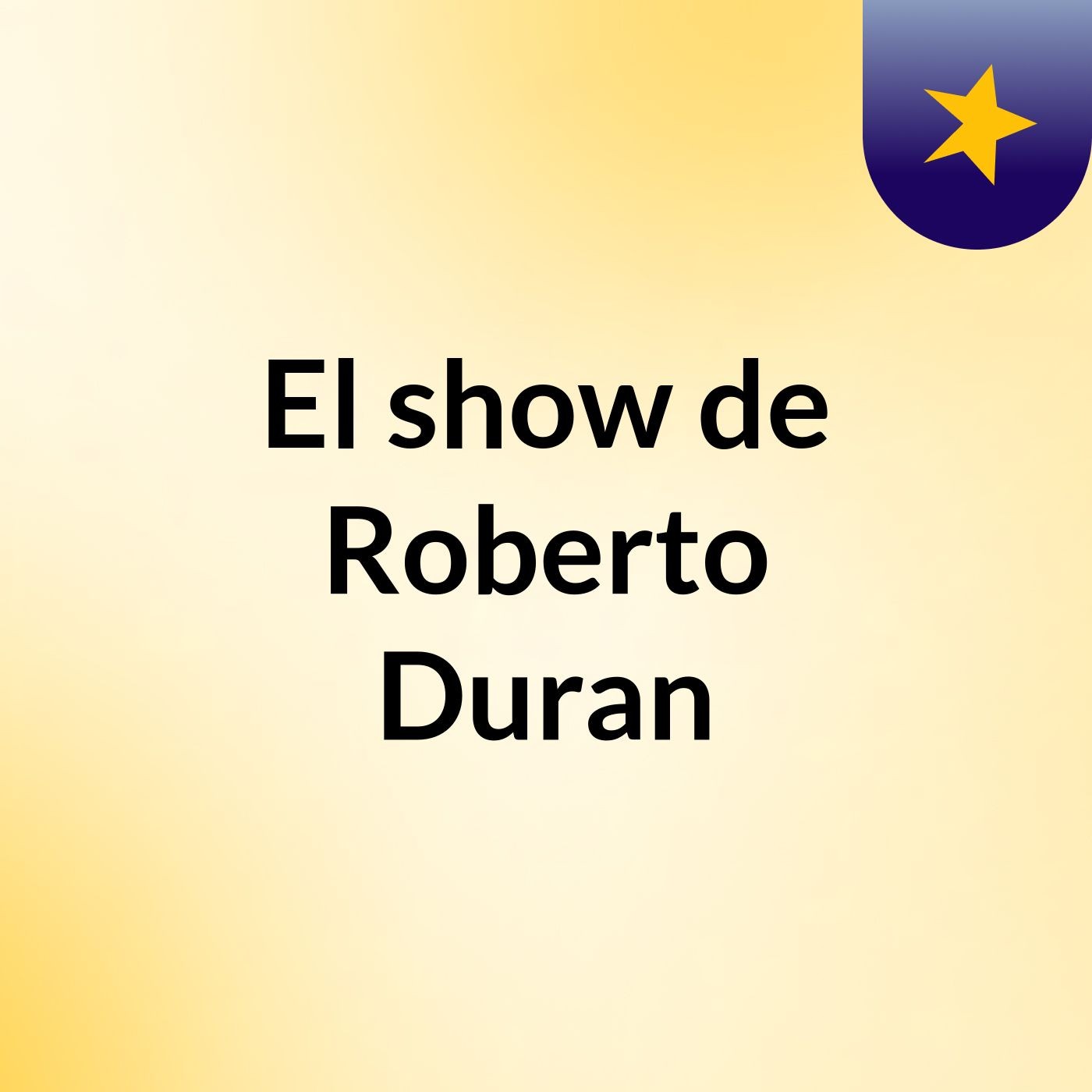 El show de Roberto Duran