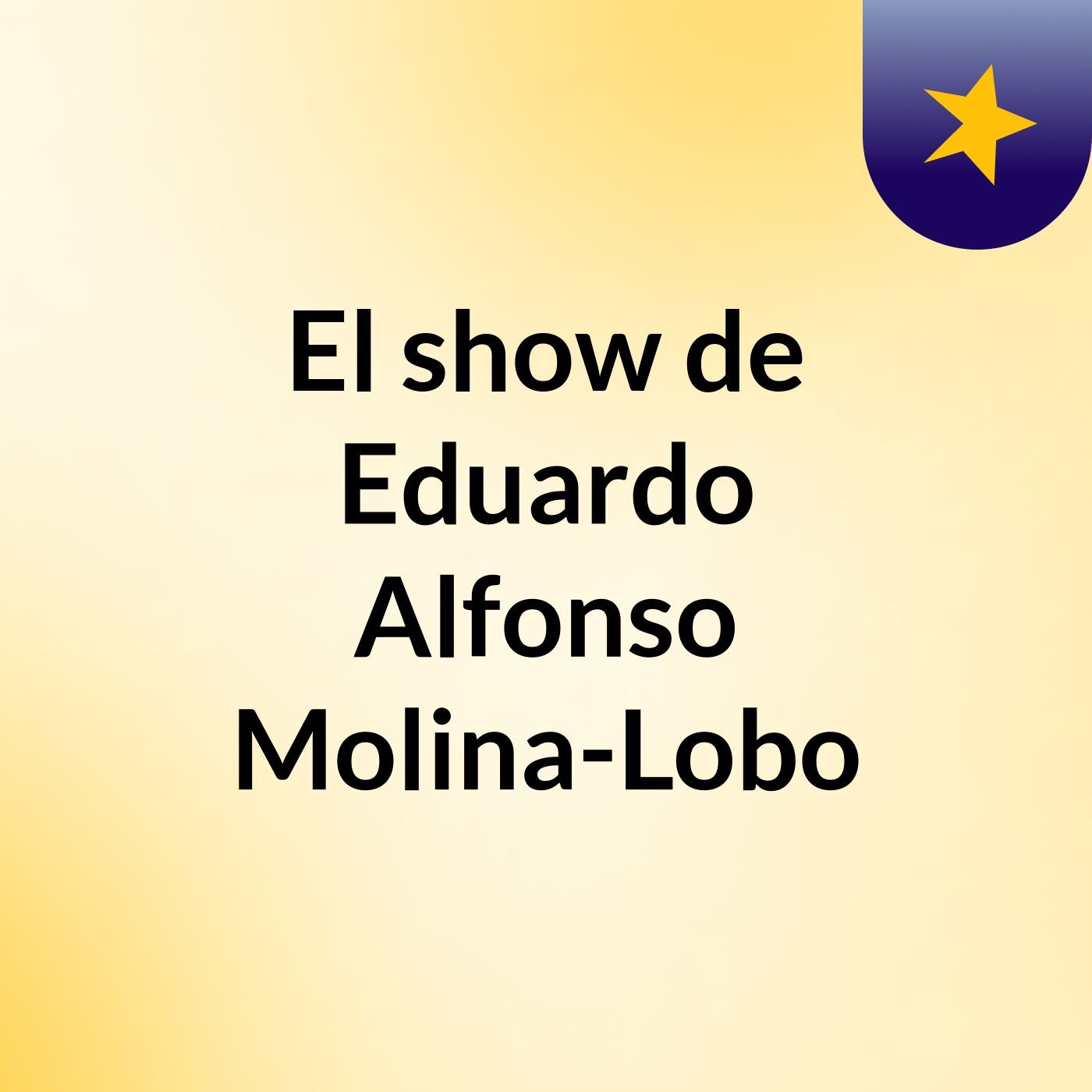 El show de Eduardo Alfonso Molina-Lobo
