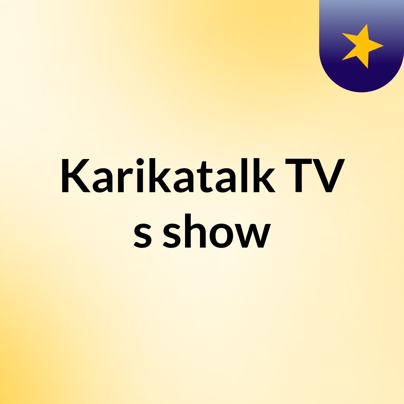 Karikatalk TV's show