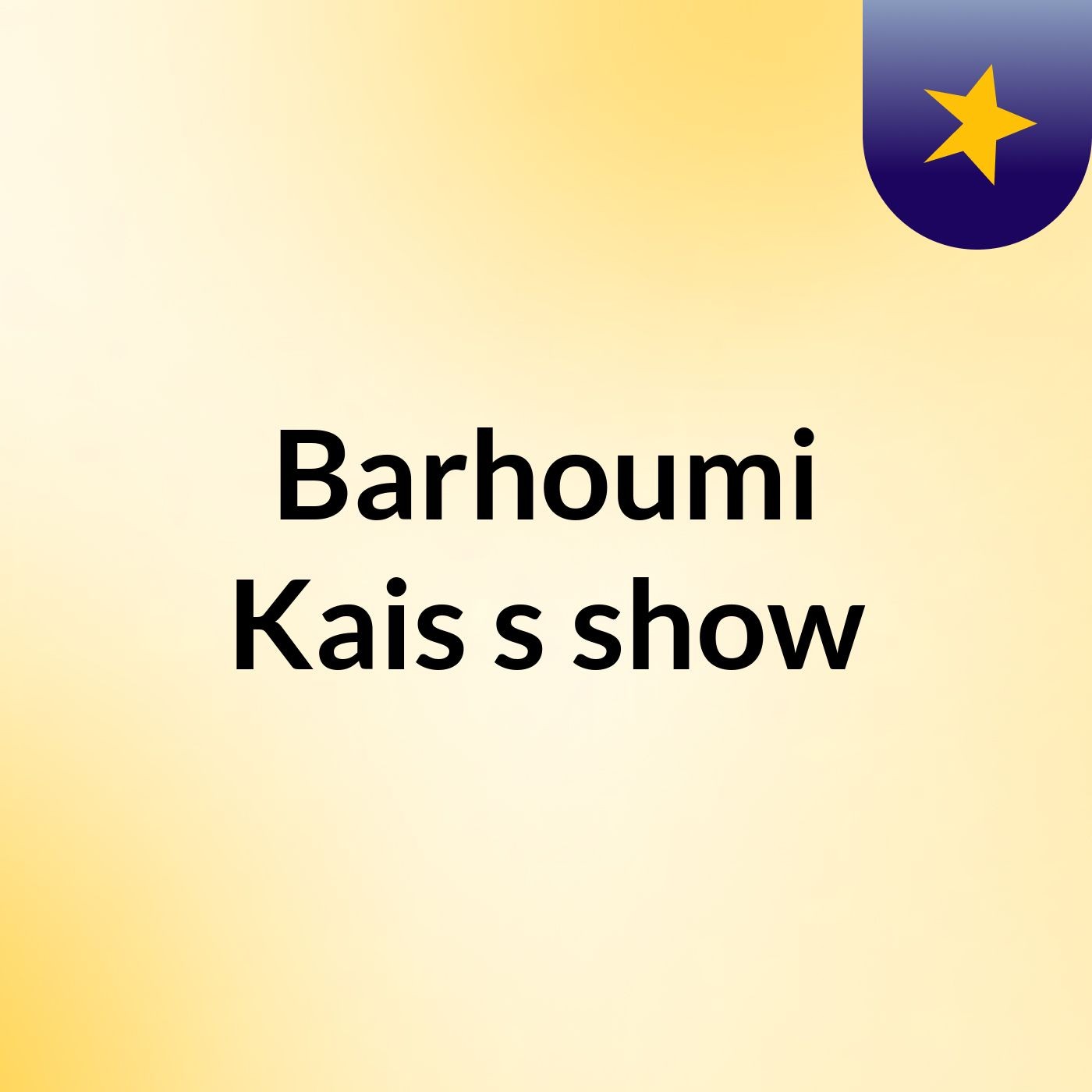 Barhoumi Kais's show