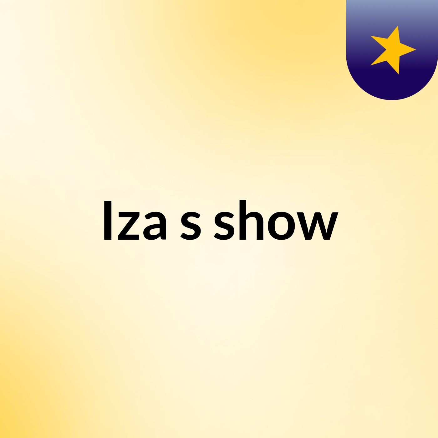 Iza's show