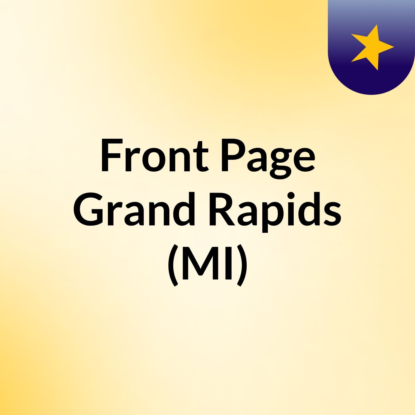 Front Page Grand Rapids (MI)