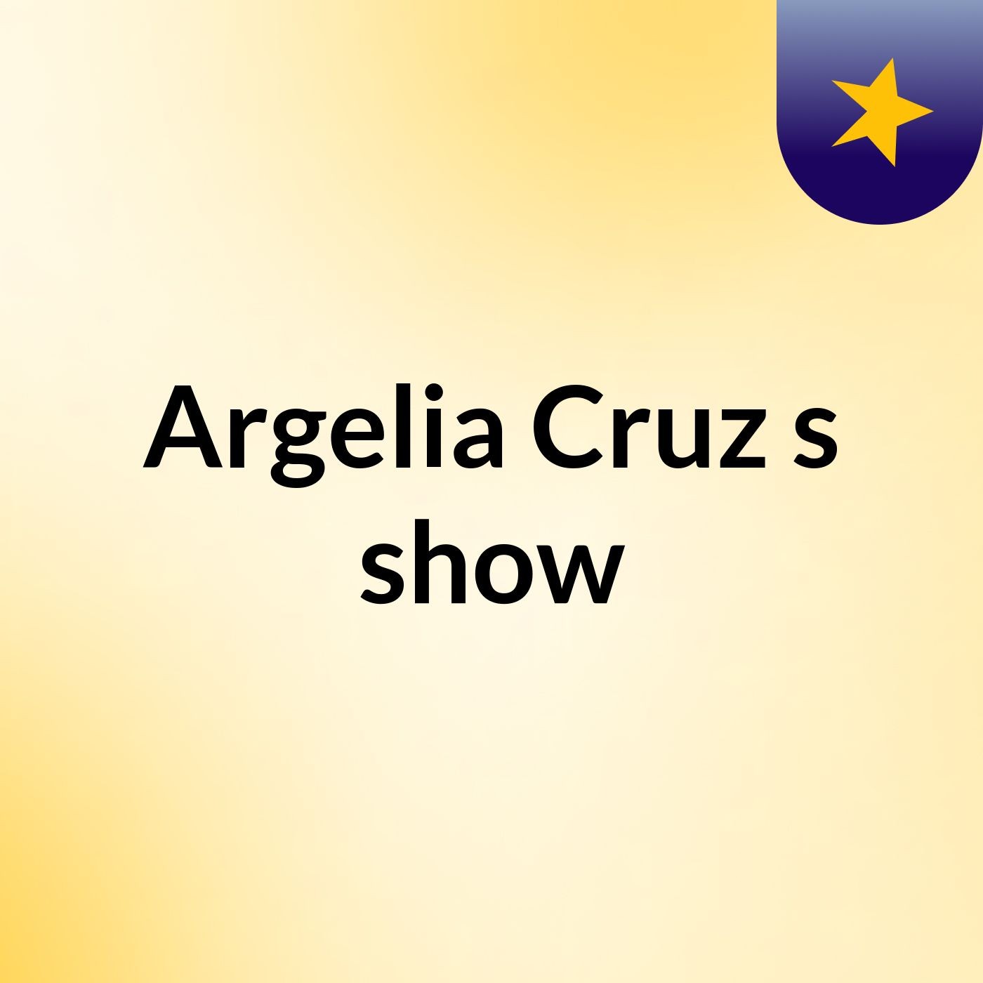 Argelia Cruz's show