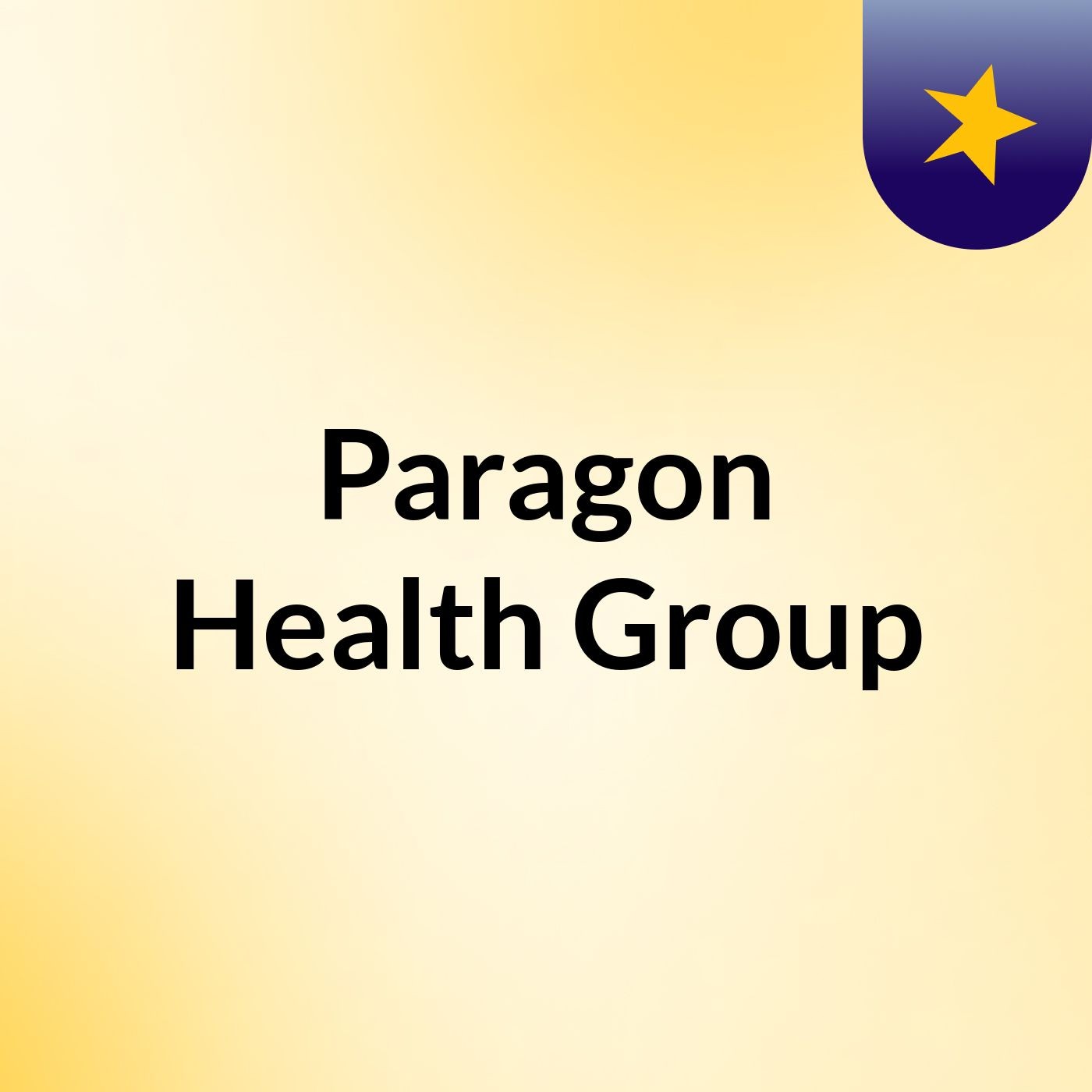 Paragon Health Group podcast artwork