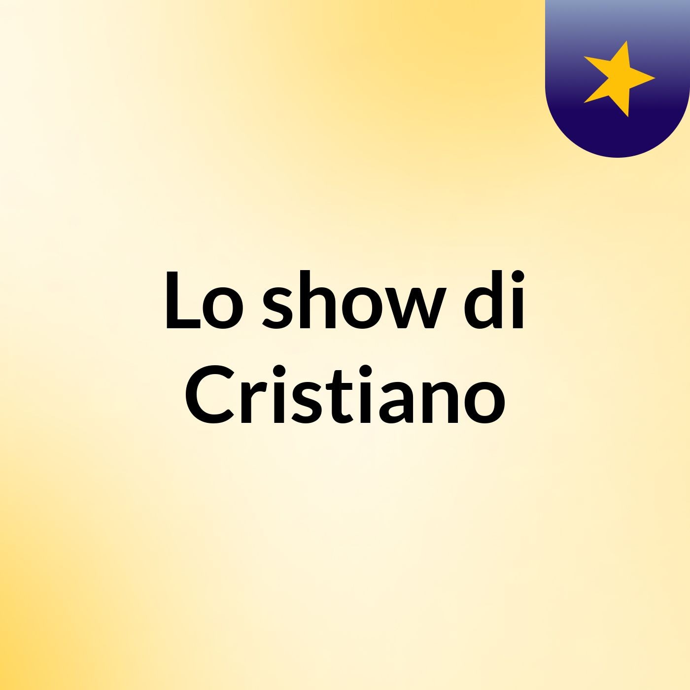 Lo show di Cristiano
