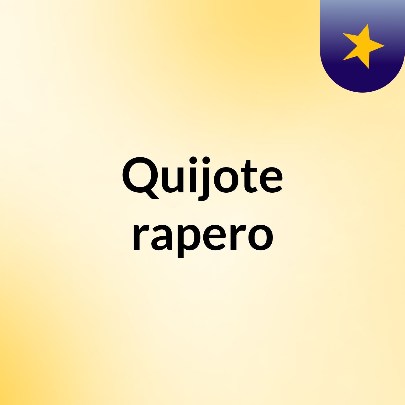 Quijote rapero