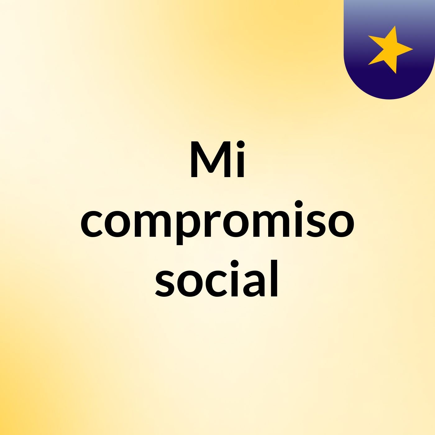 Mi compromiso social podcast artwork