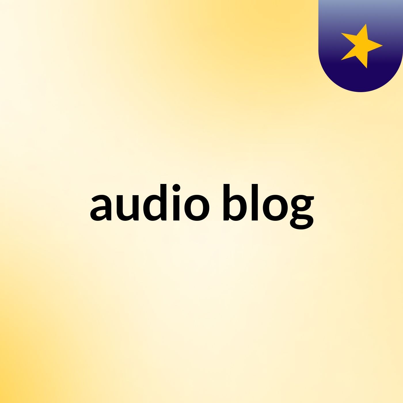 audio blog