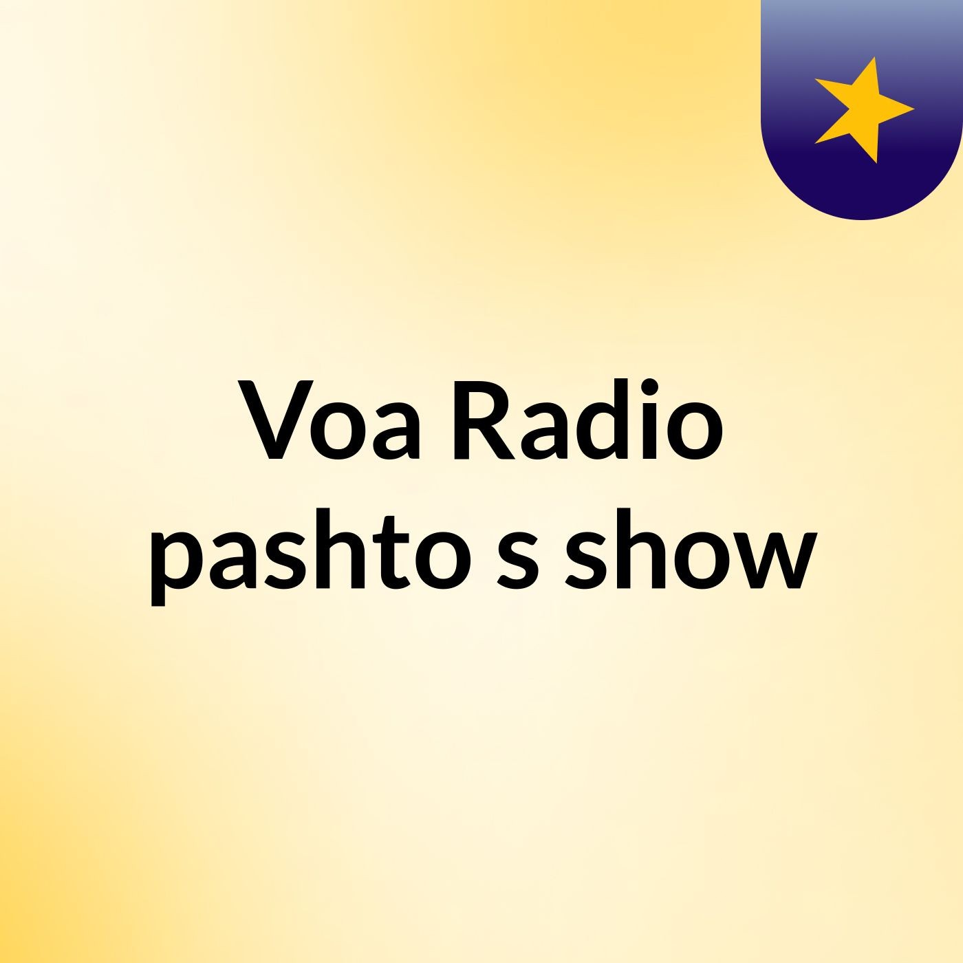 Voa Radio pashto's show
