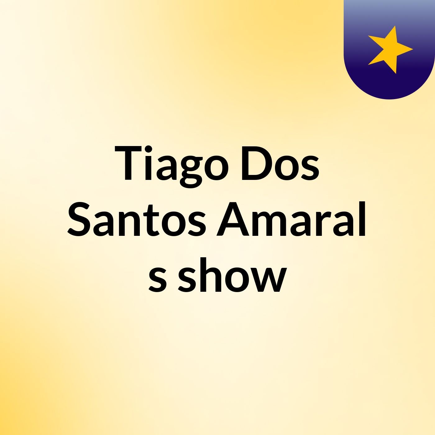 Tiago Dos Santos Amaral's show