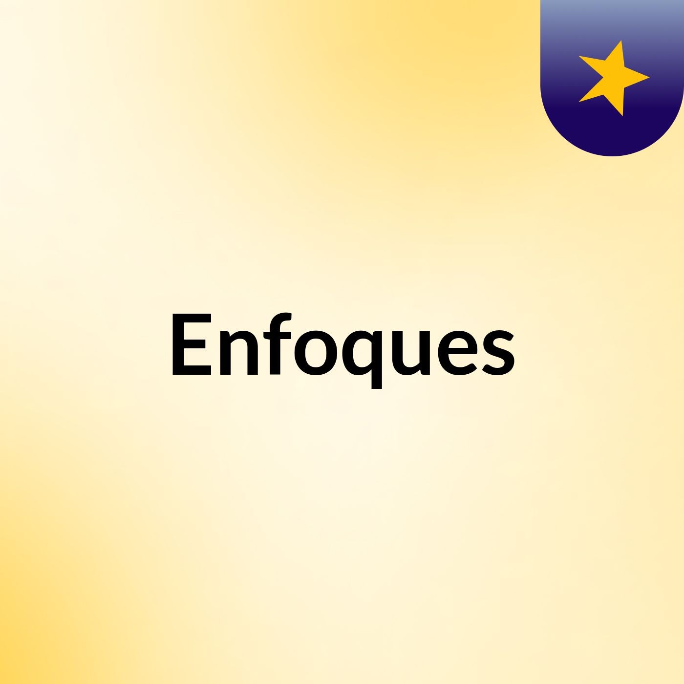 Enfoques cover art