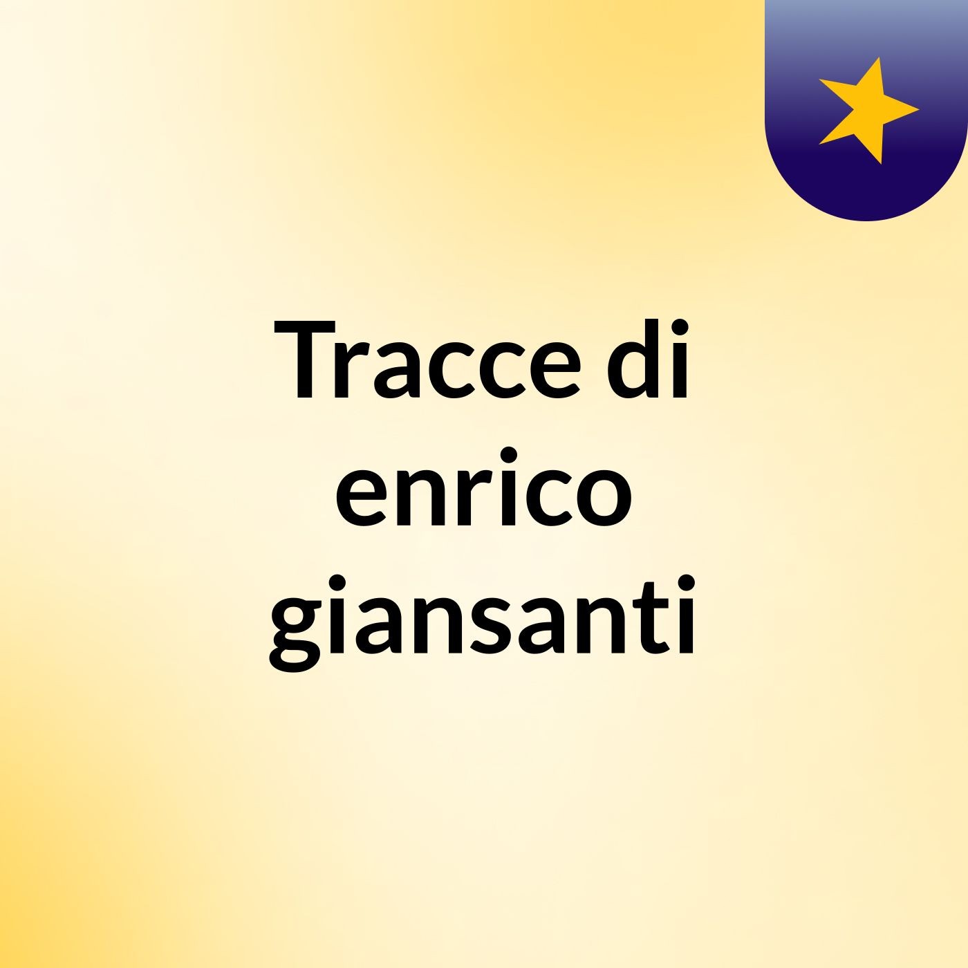 Tracce di enrico giansanti