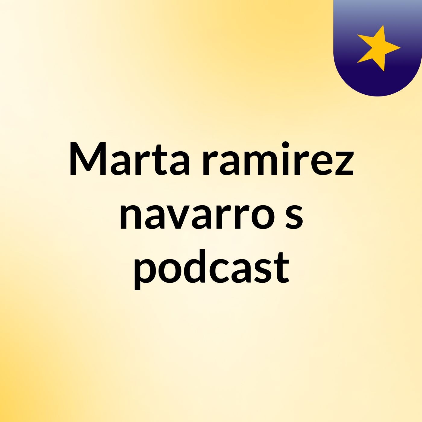 Marta ramirez navarro's podcast