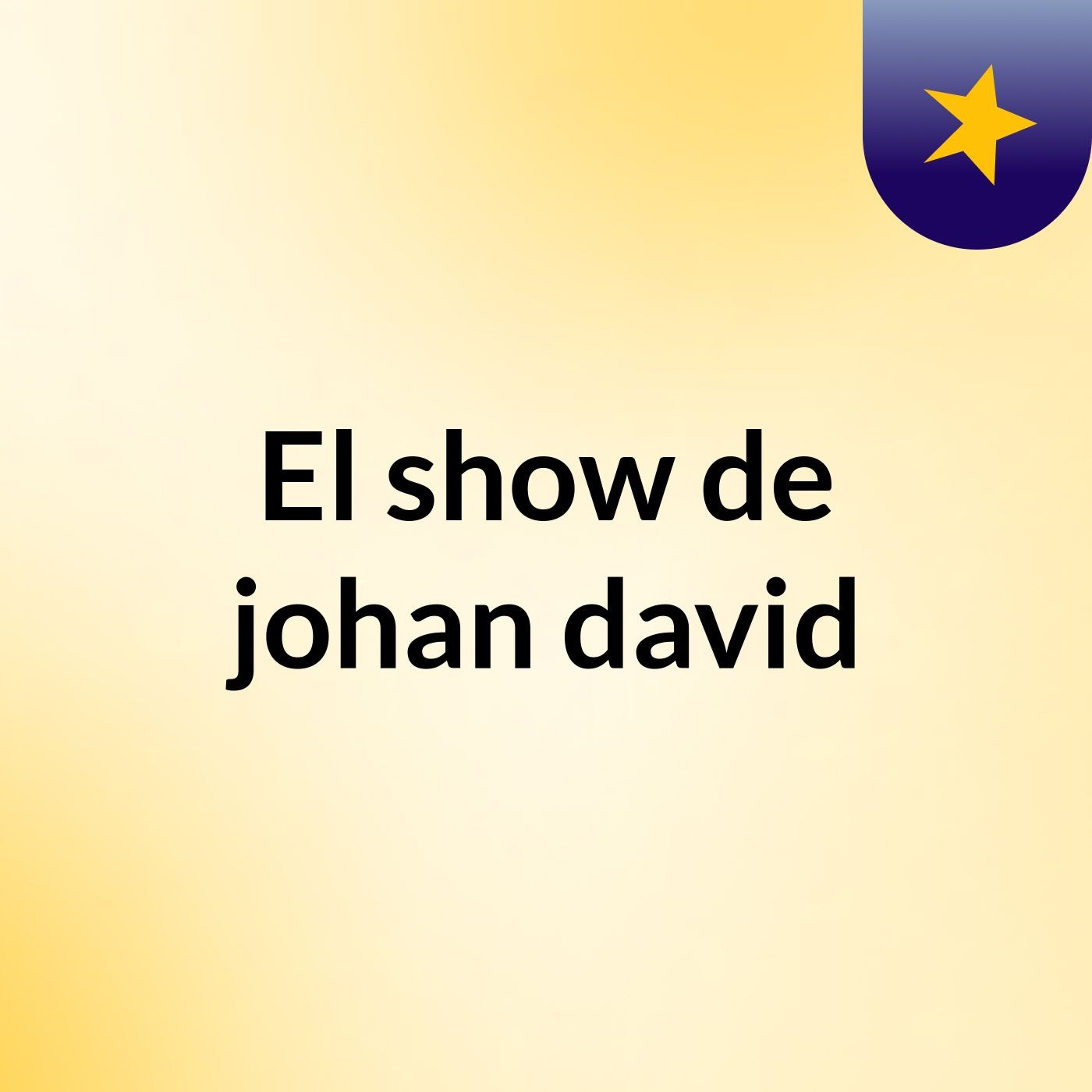 El show de johan david