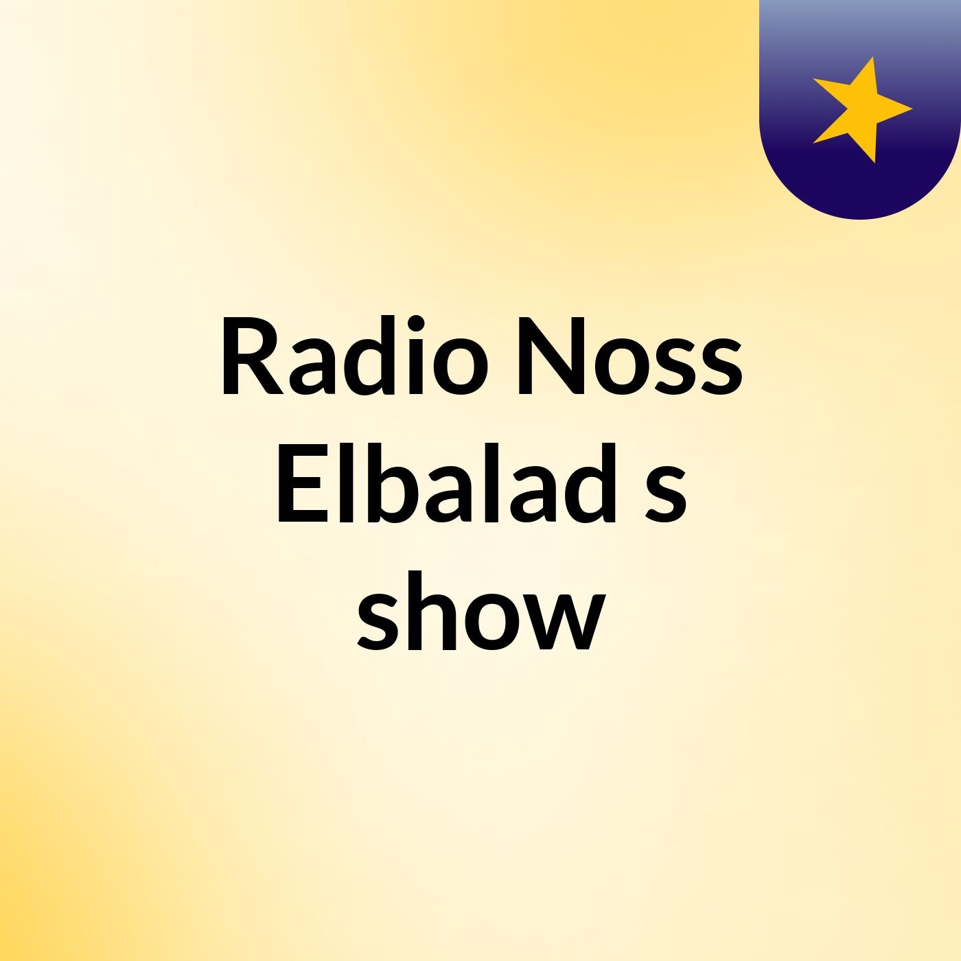 Radio Noss Elbalad's show