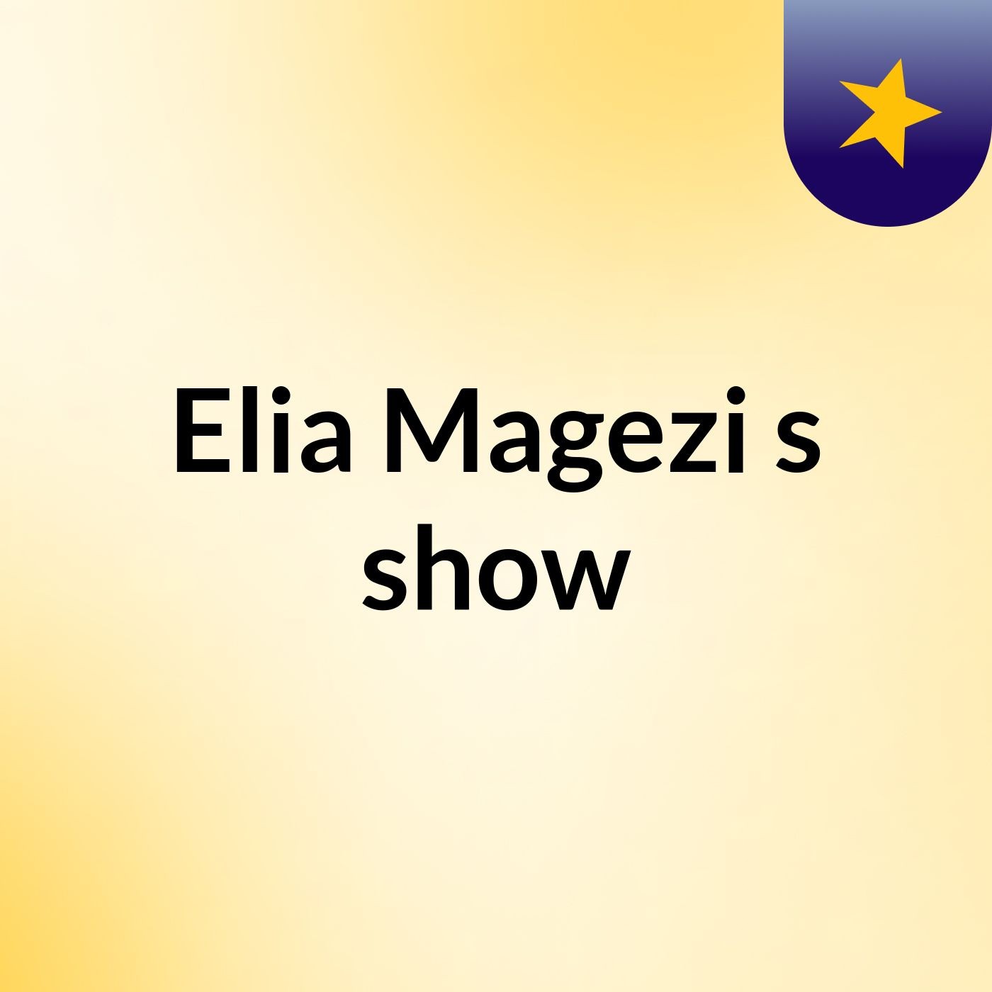 Elia Magezi's show