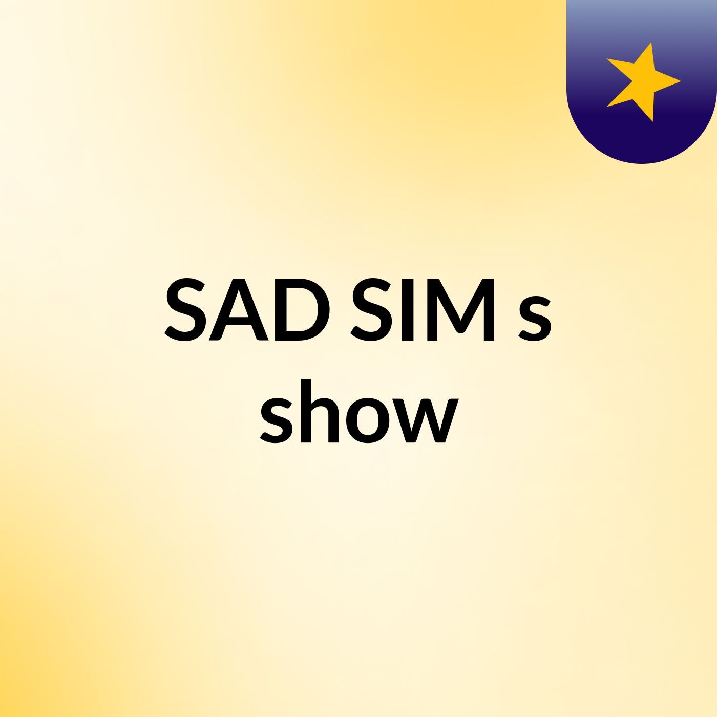 SAD SIM's show