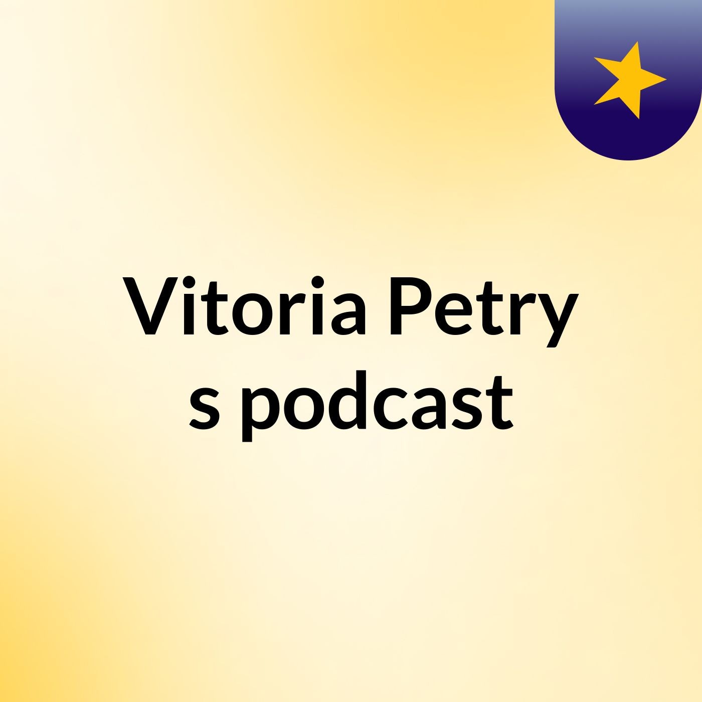 Vitoria Petry's podcast podcast artwork