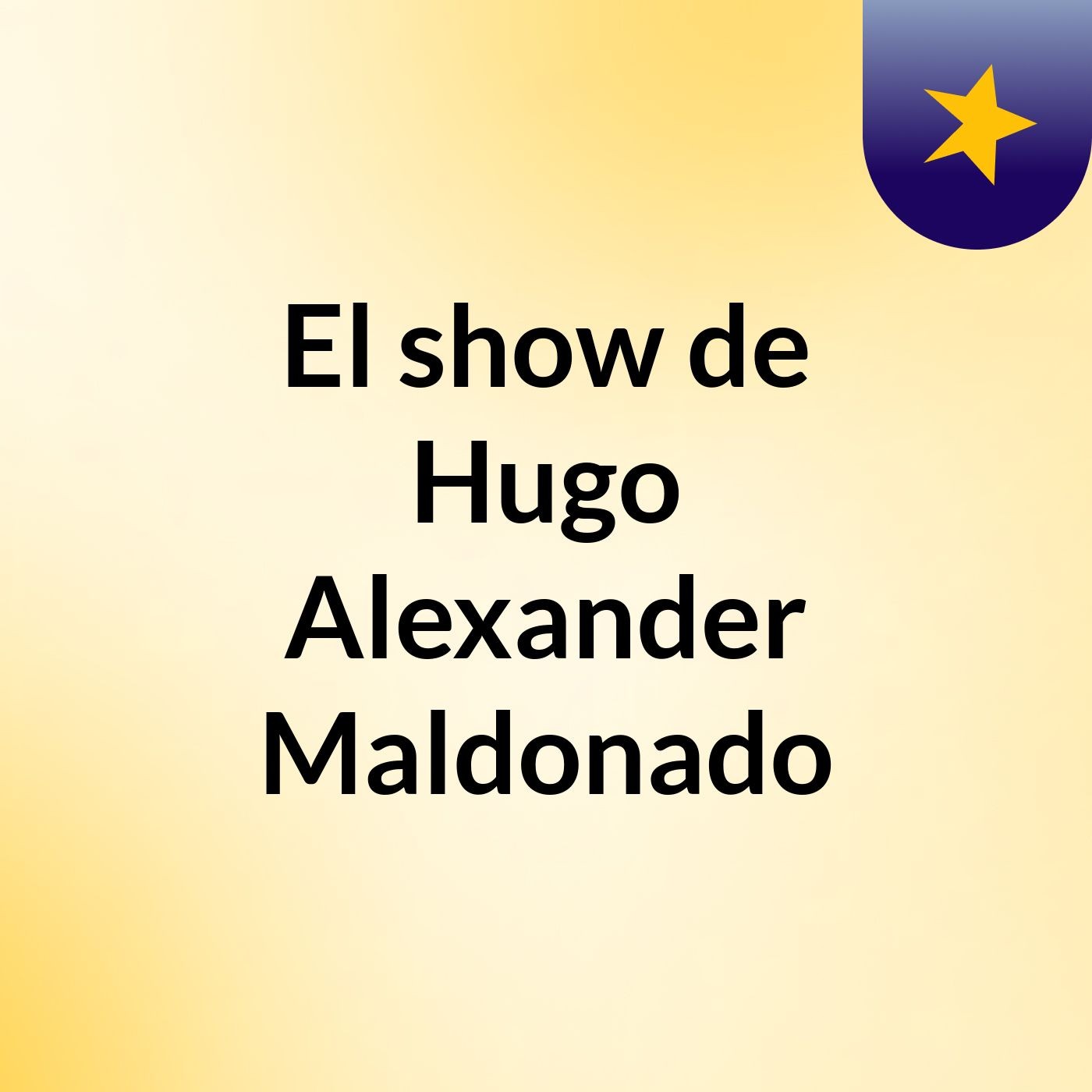 El show de Hugo Alexander Maldonado