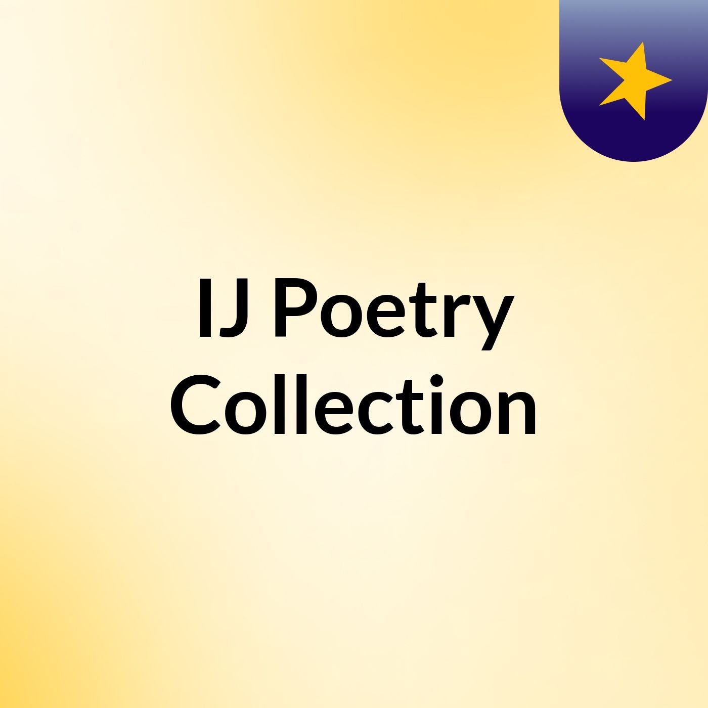 IJ Poetry Collection