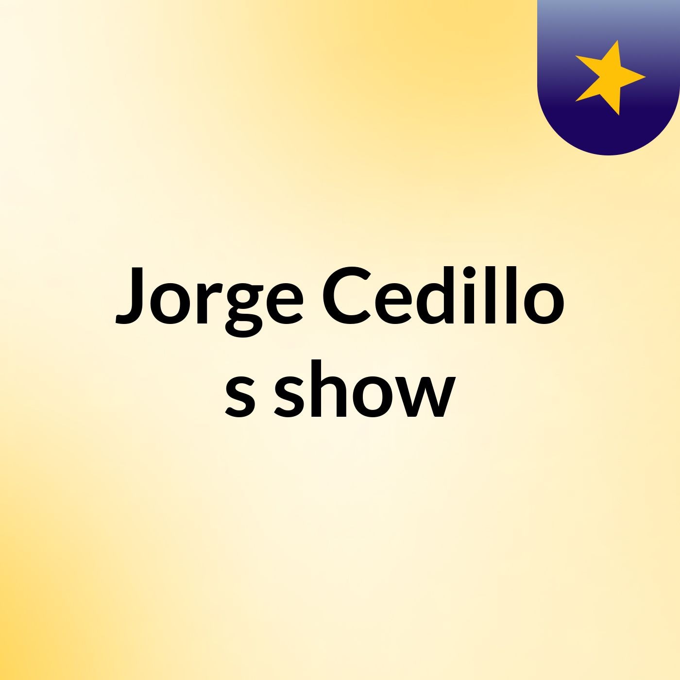 Jorge Cedillo's show