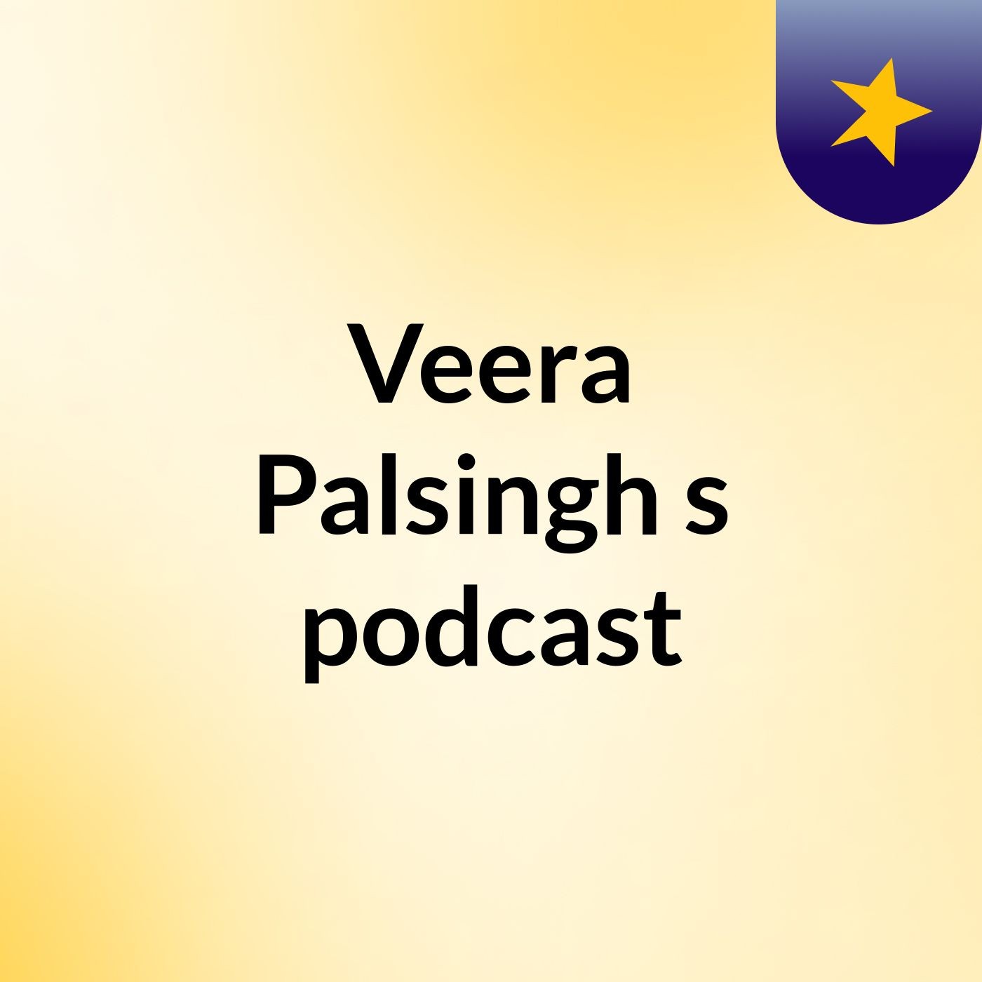 Veera Palsingh's podcast podcast artwork