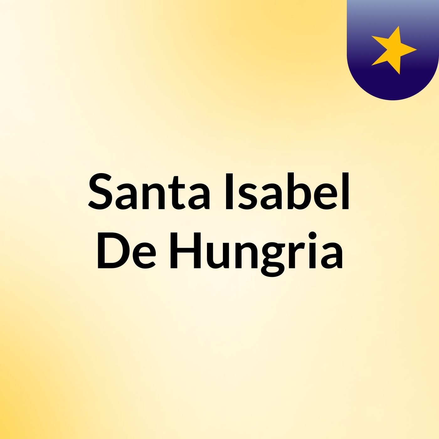 Santa Isabel De Hungria