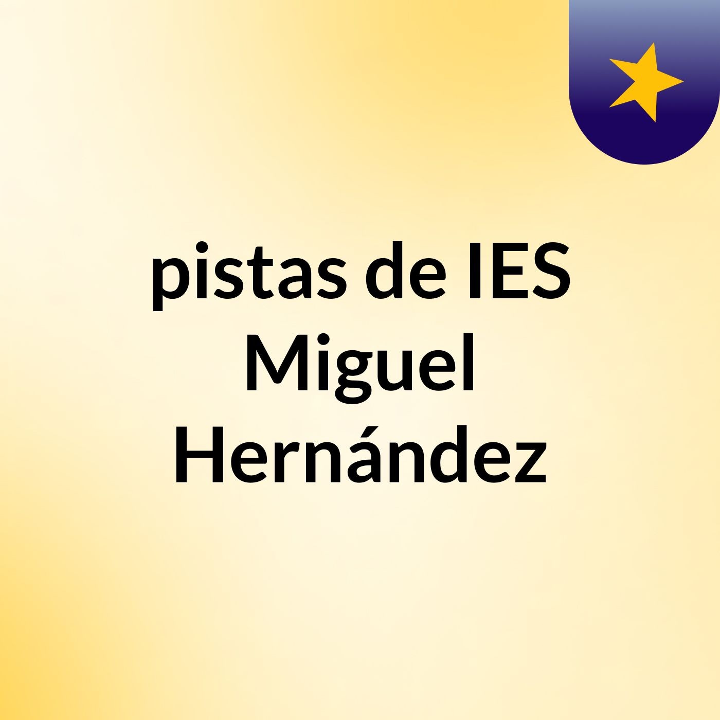 pistas de IES Miguel Hernández