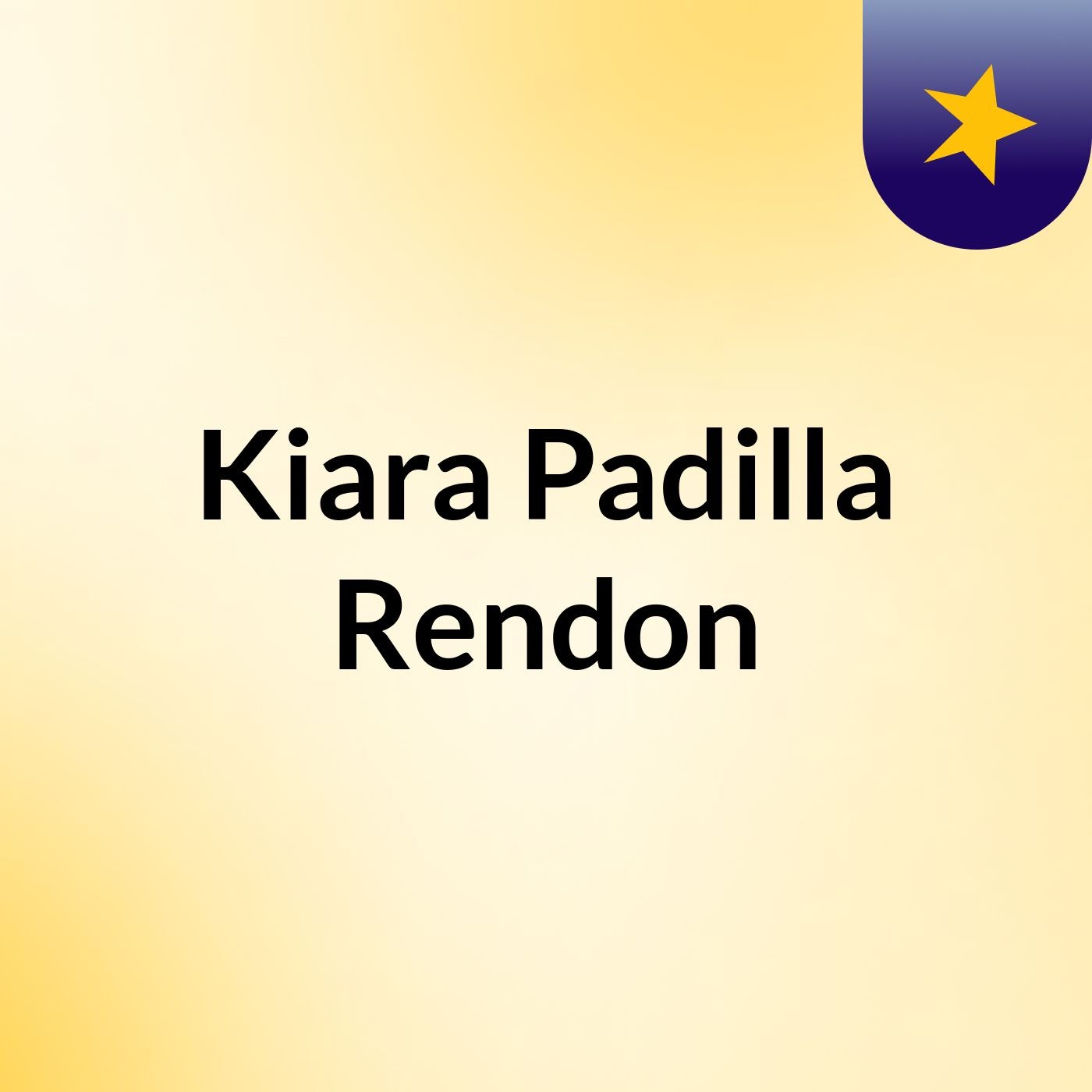 Kiara Padilla Rendon