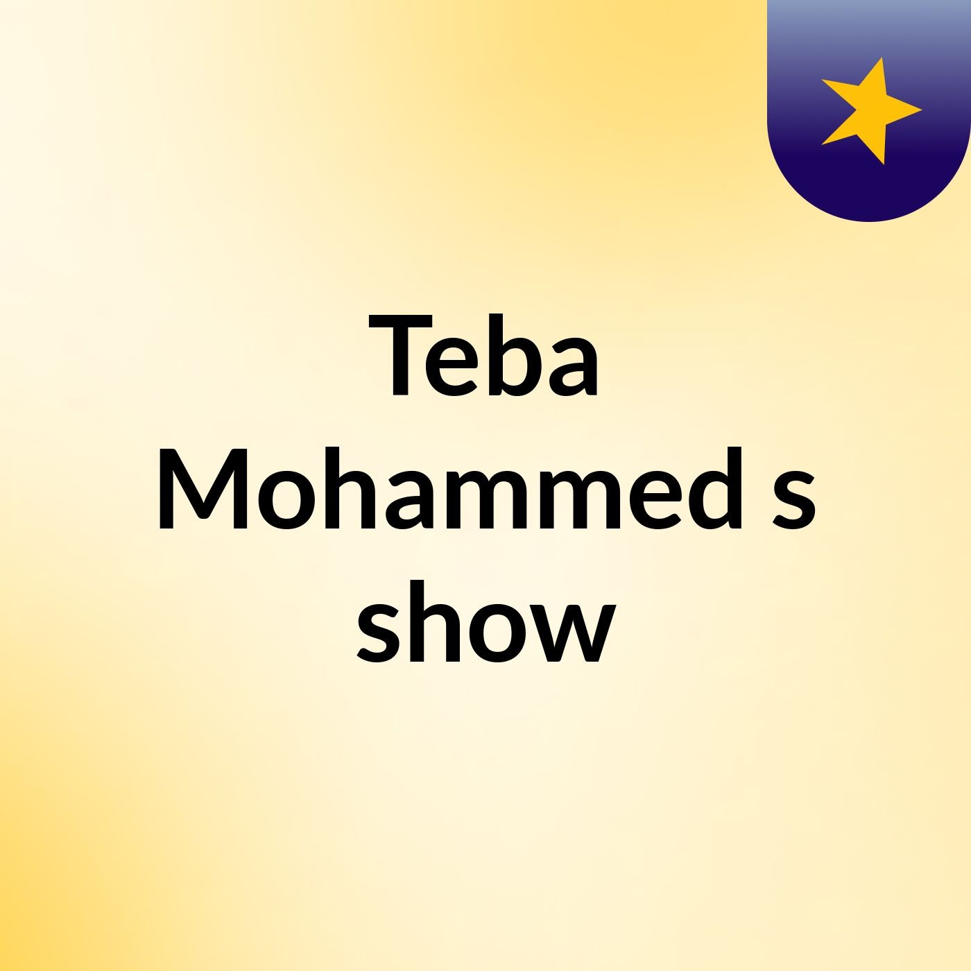 Teba Mohammed's show