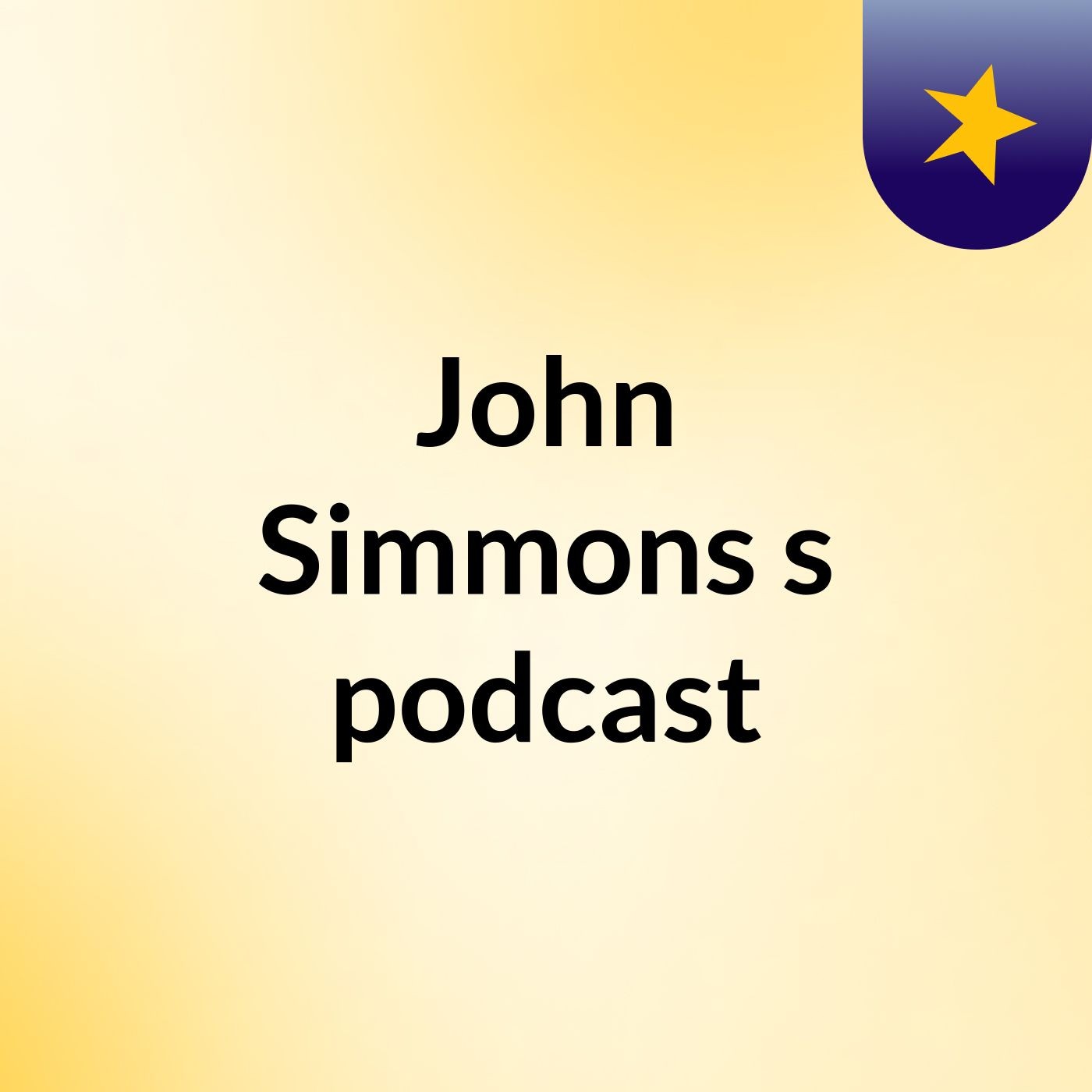 John Simmons's podcast podcast artwork